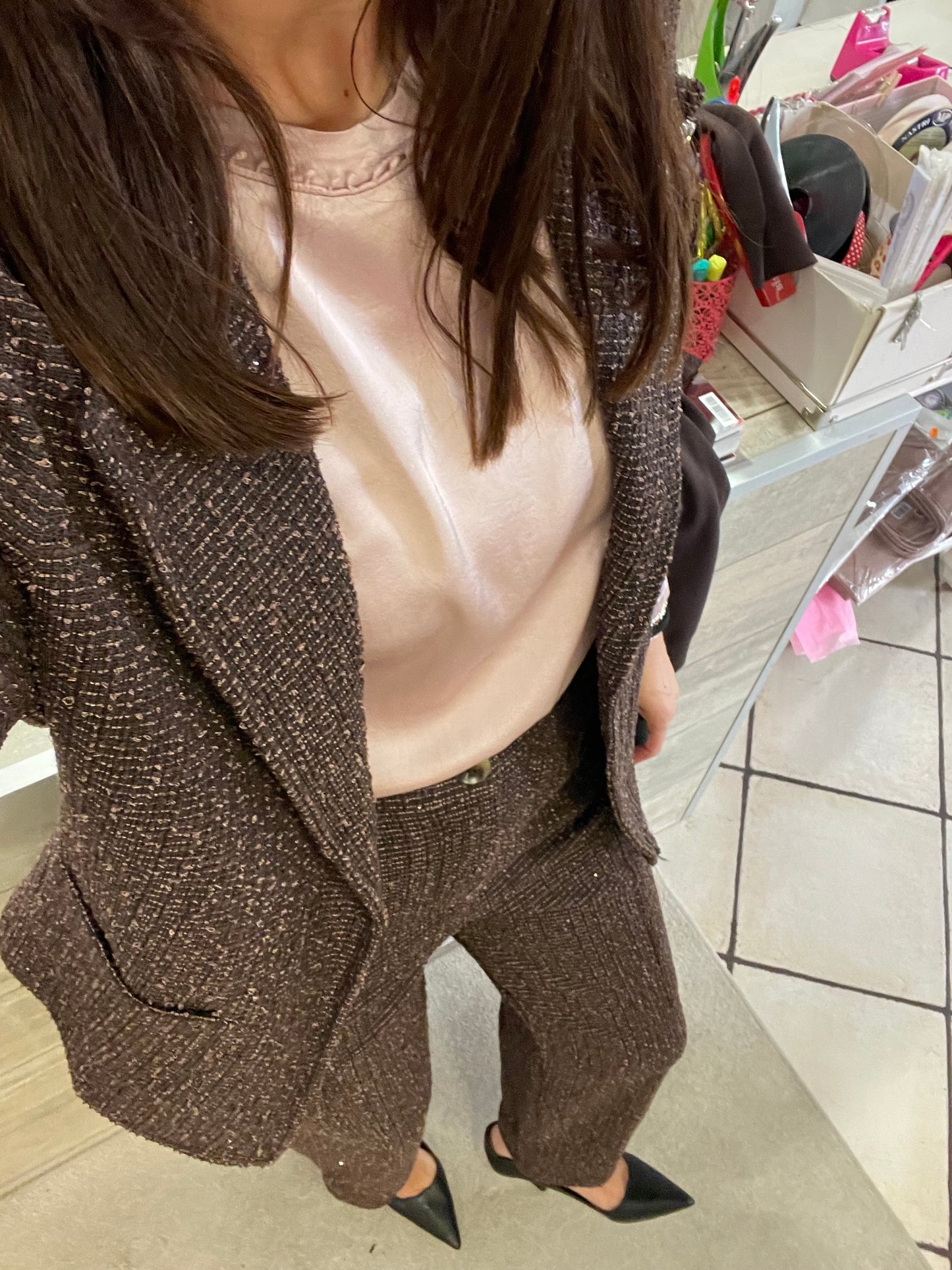 Tailleur con pantalone cargo La Ellie