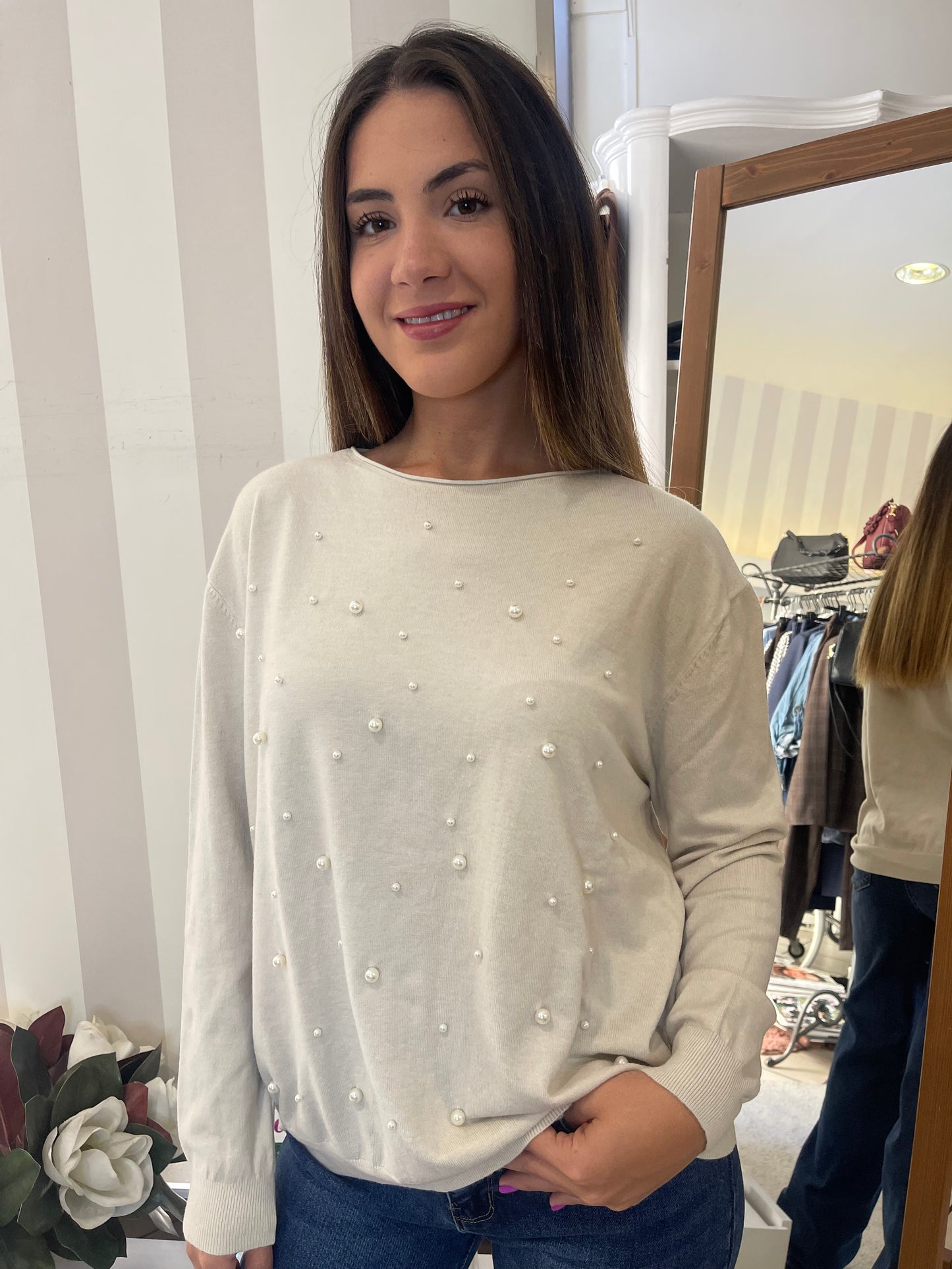 Maglia perline Indomina