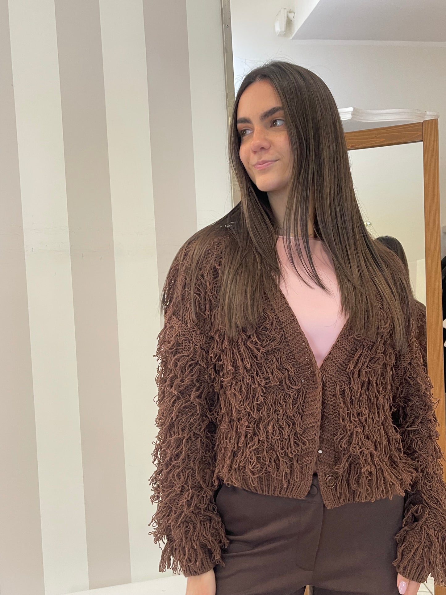 Cardigan frangia Have One