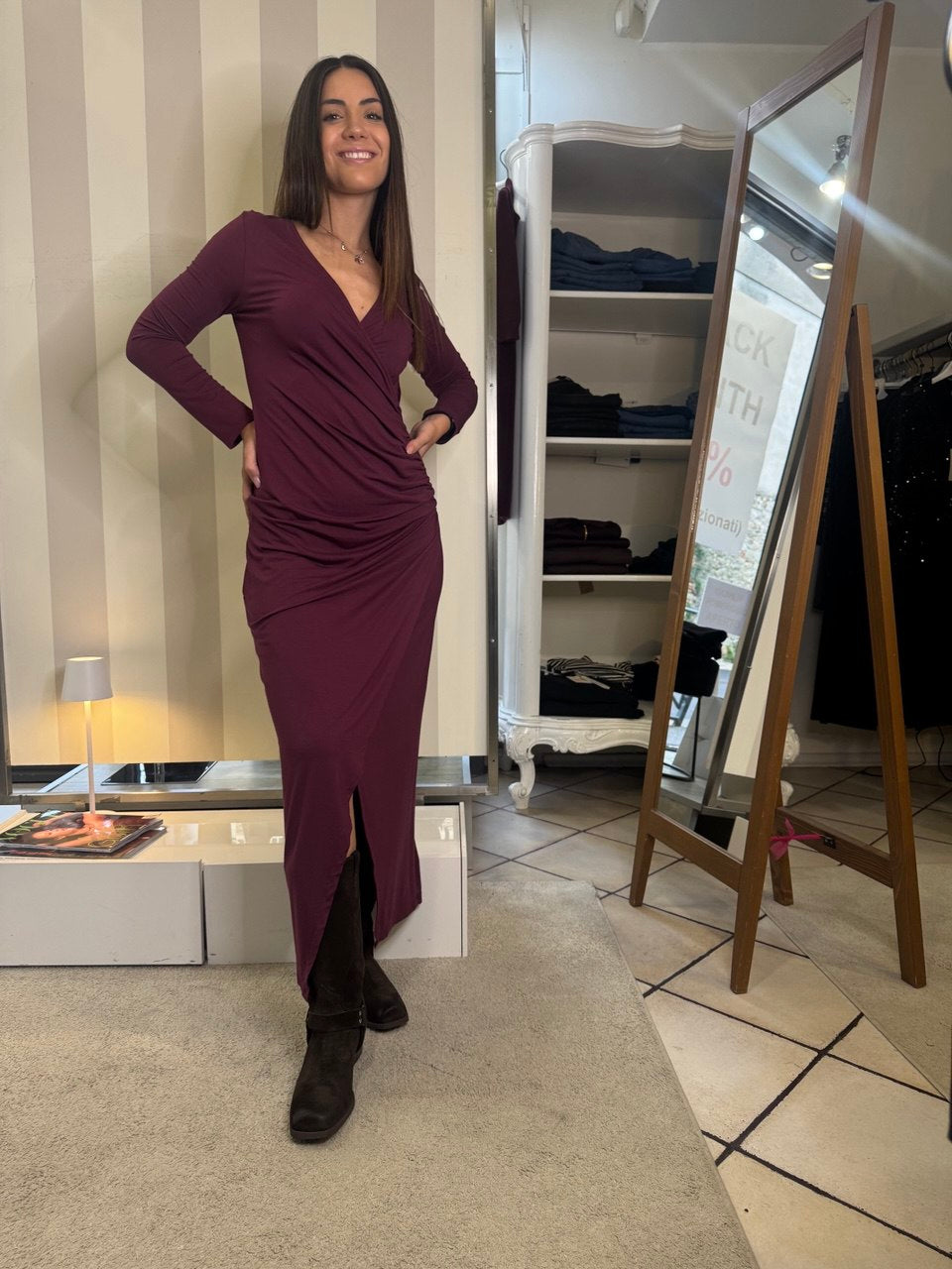 Abito incrocio Brend