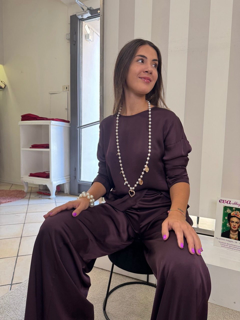 Completo in Satin