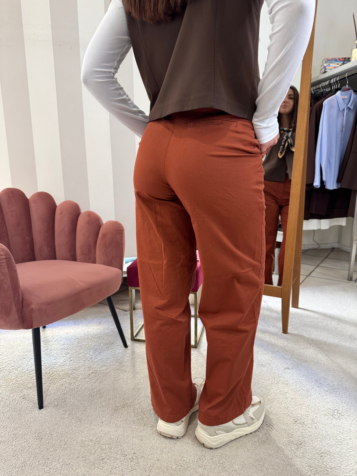 Pantalone con foulard Kontatto