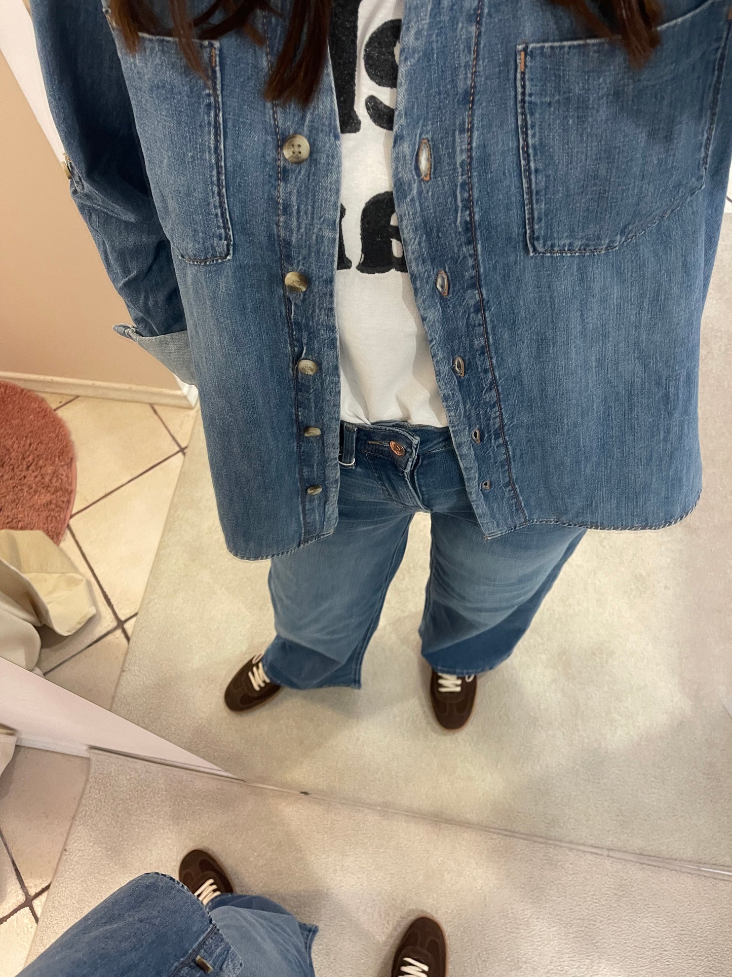 Giacca Camicia Denim Only