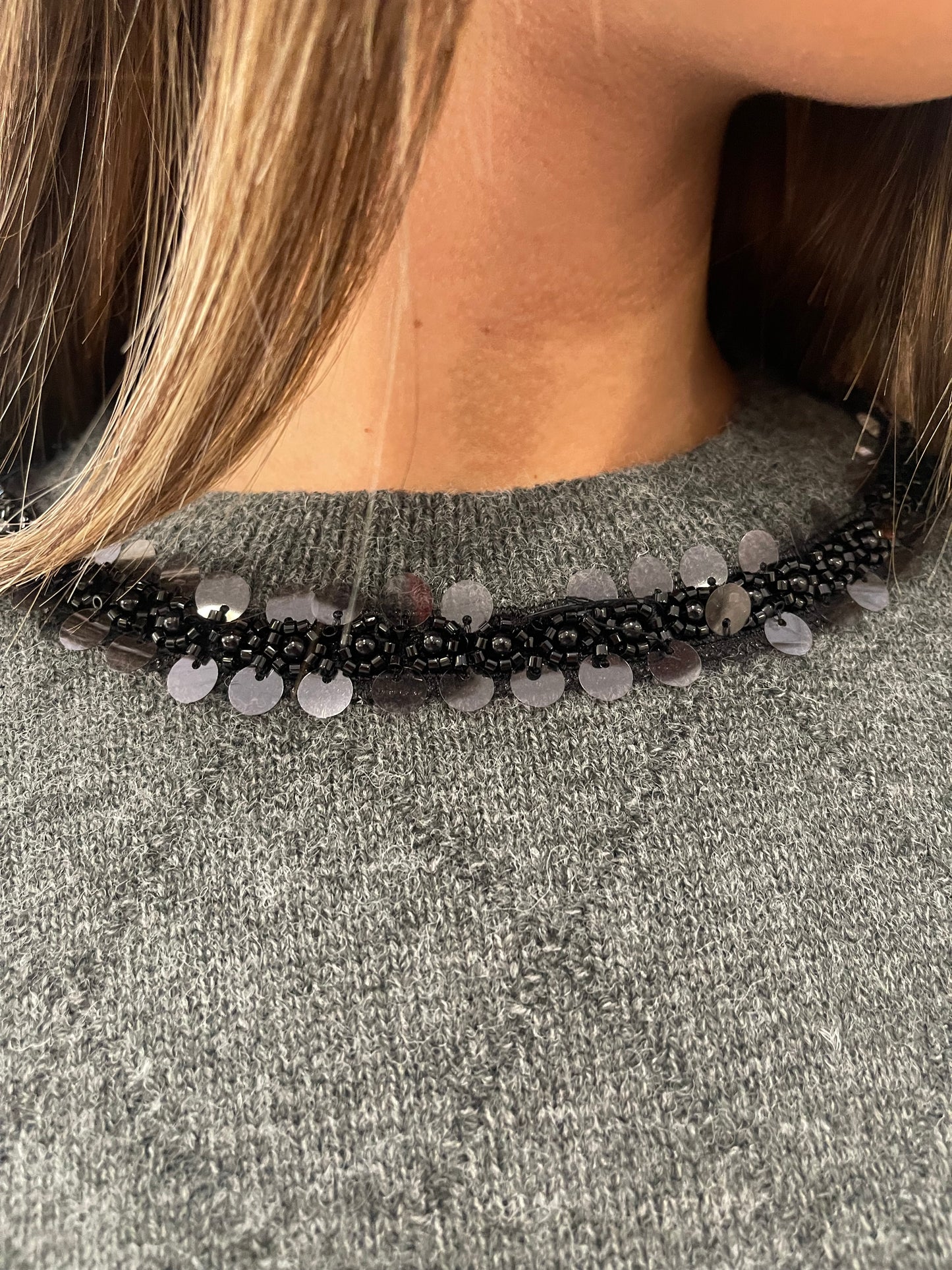 Maglia con dettagli sul collo Artigli