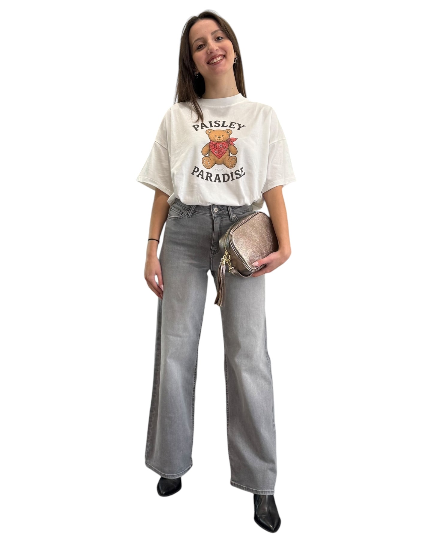 T-shirt girocollo Vicolo