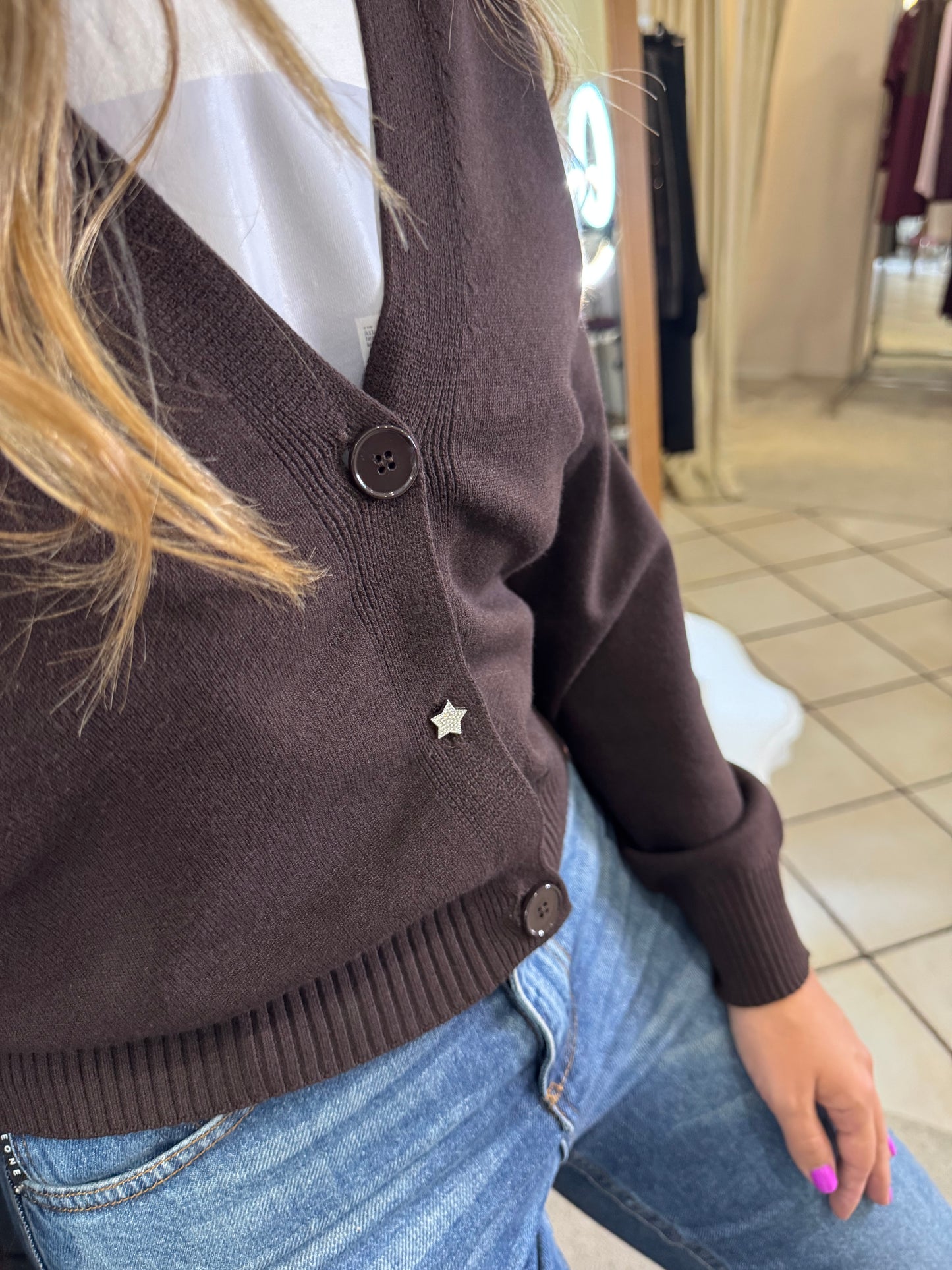 Cardigan corto Vicolo