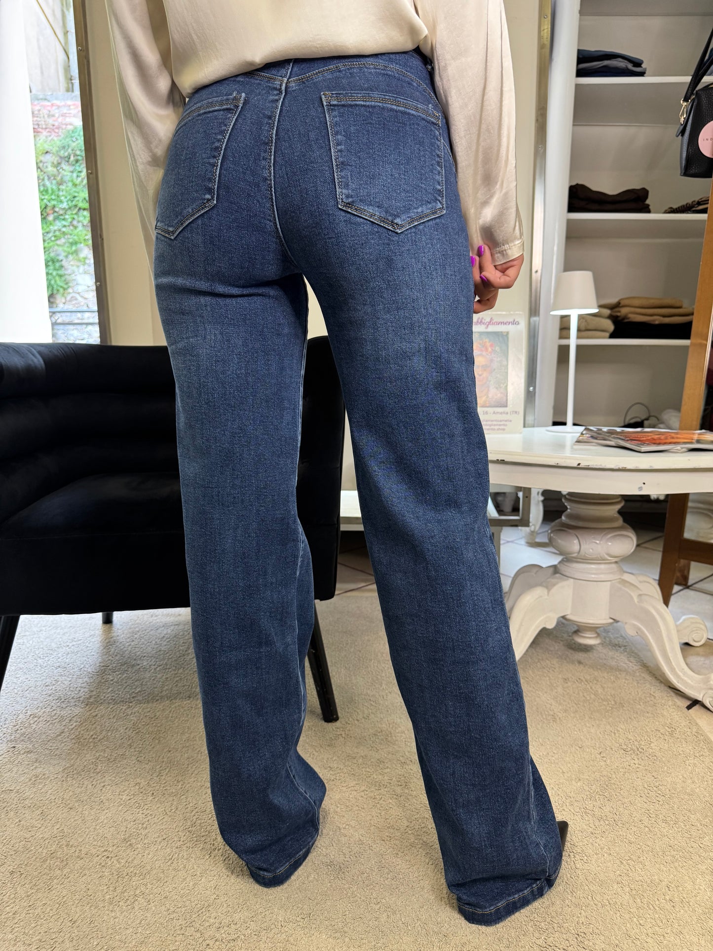Jeans Gamba Larga - Giorgia & Johns