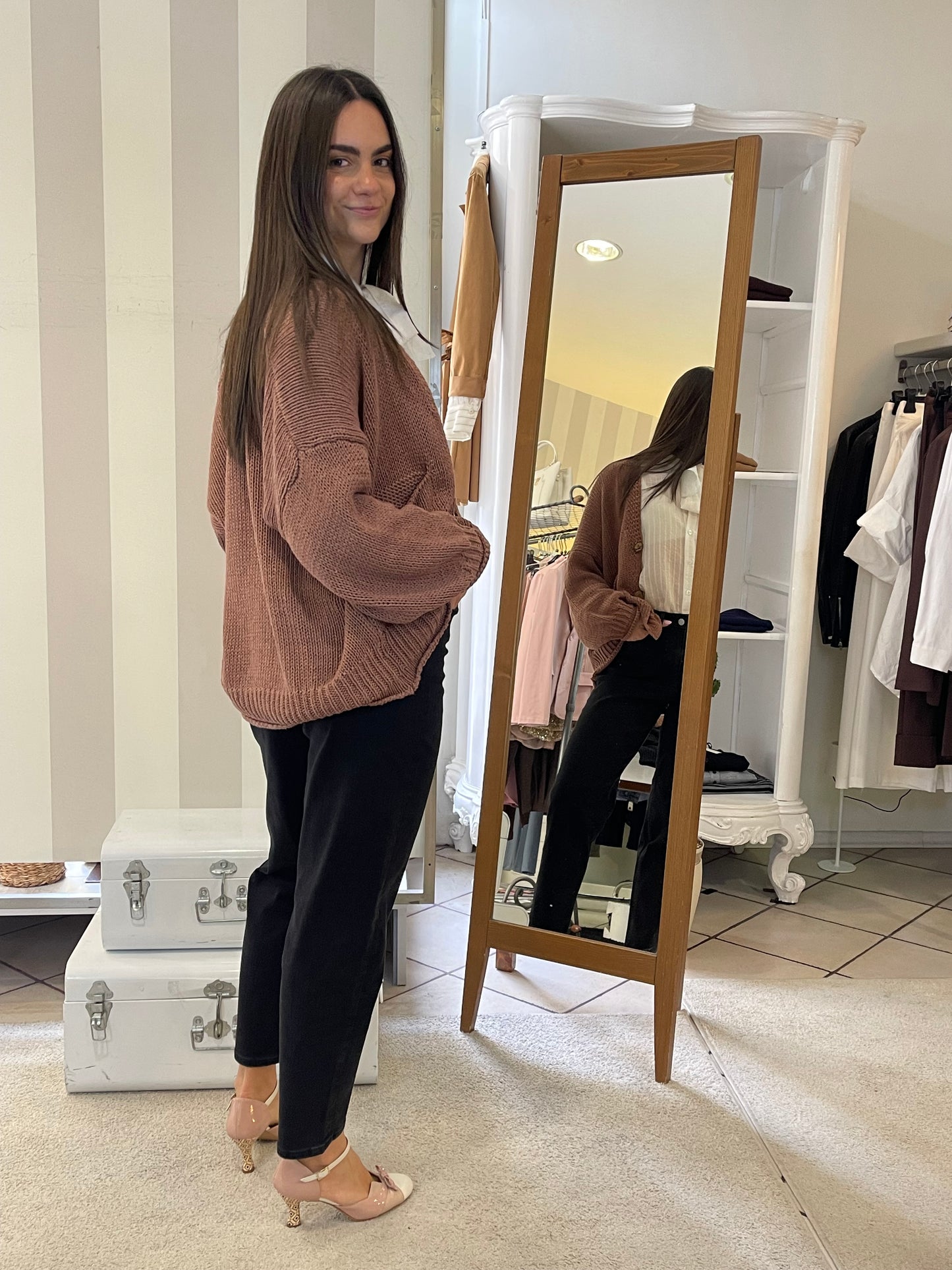 Cardigan tasche HaveOne