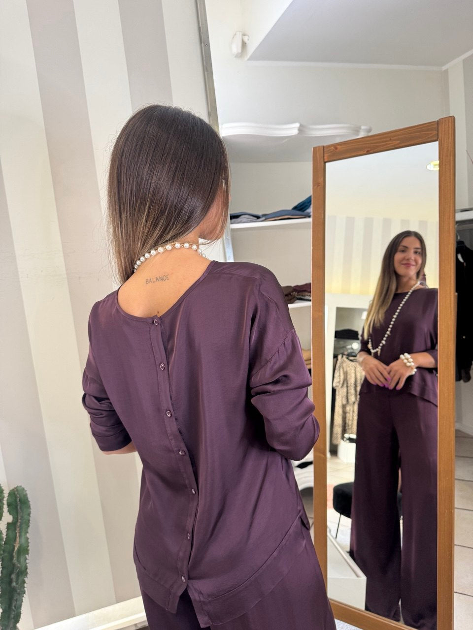 Completo in Satin