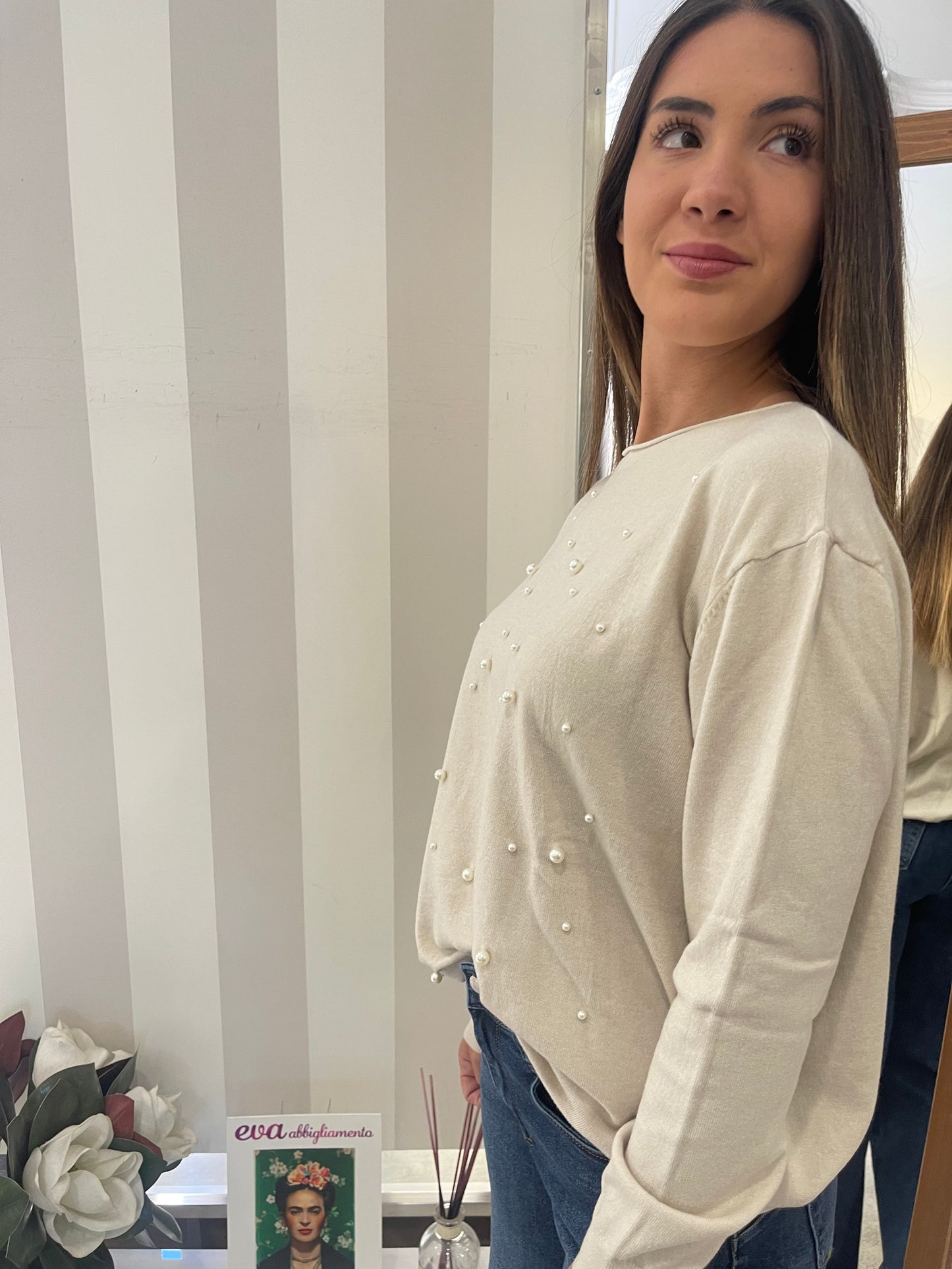 Maglia perline Indomina