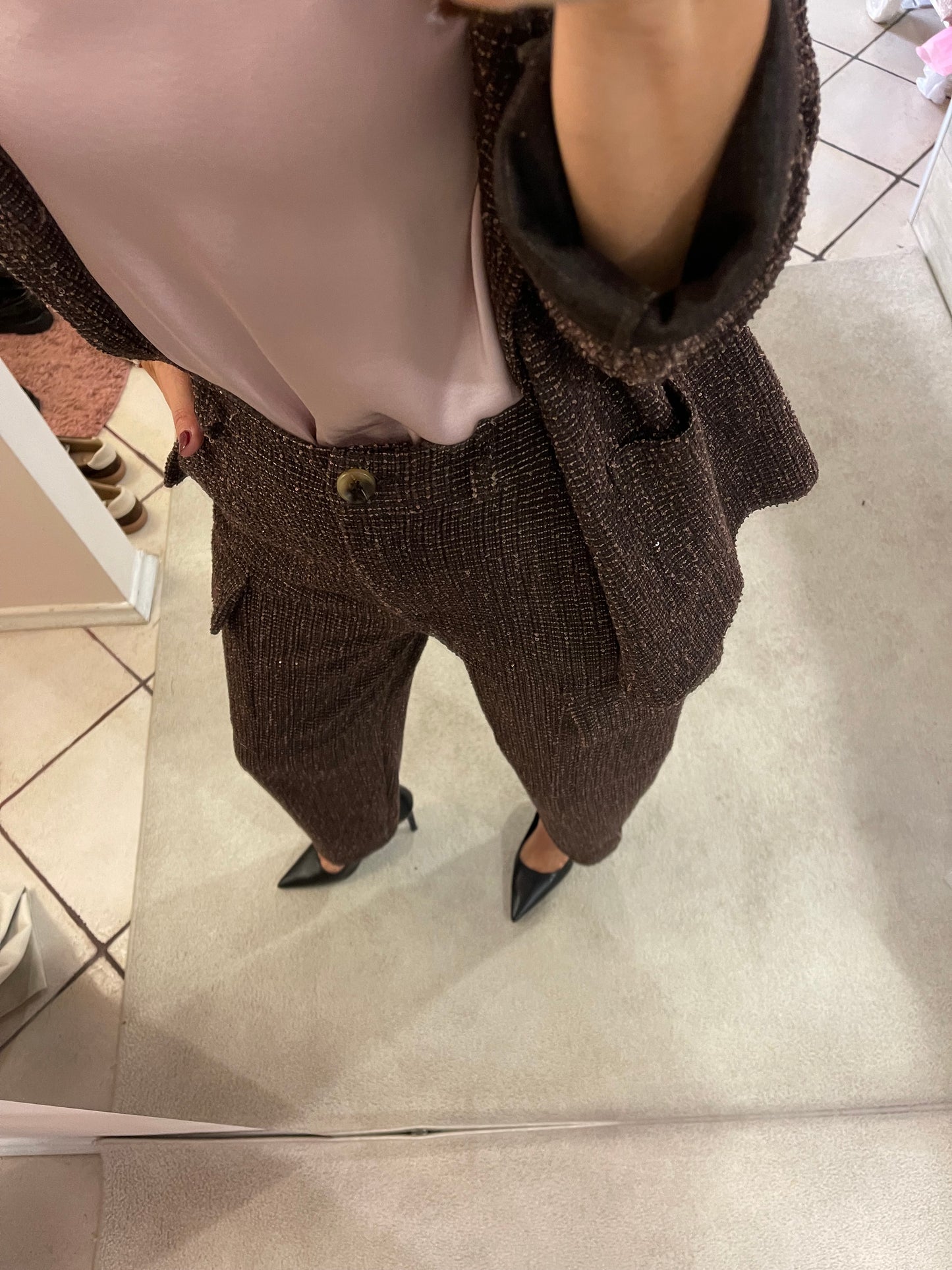 Tailleur con pantalone cargo La Ellie