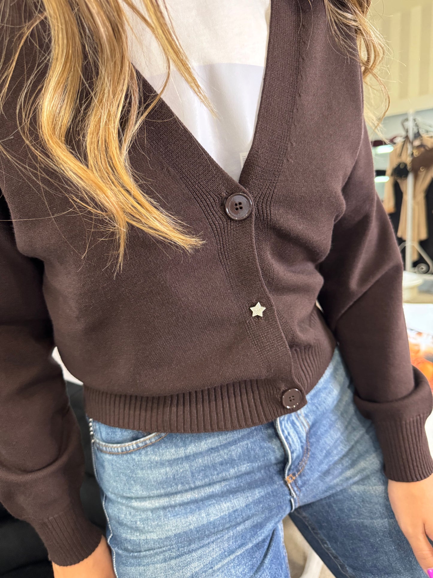 Cardigan corto Vicolo