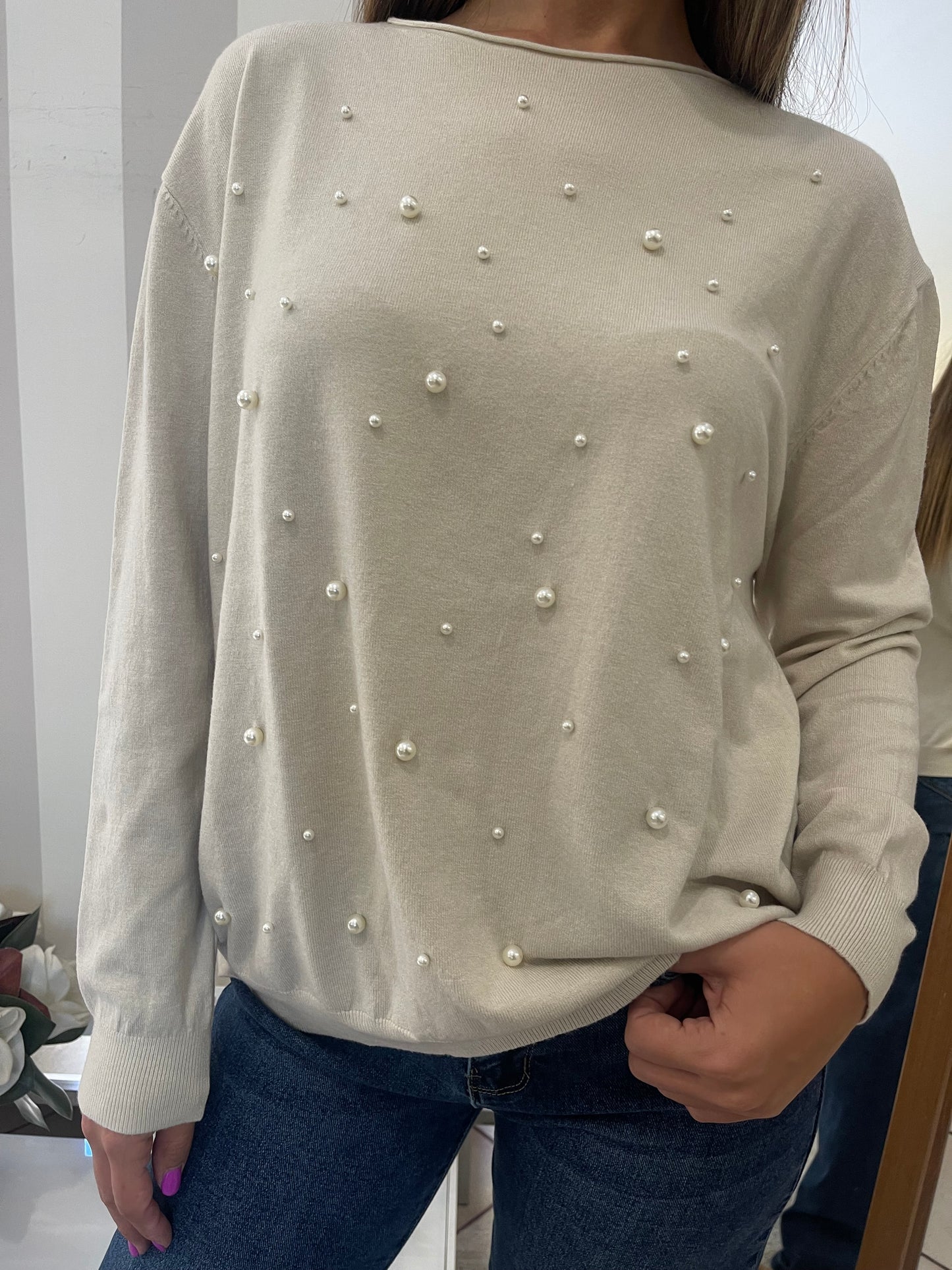 Maglia perline Indomina