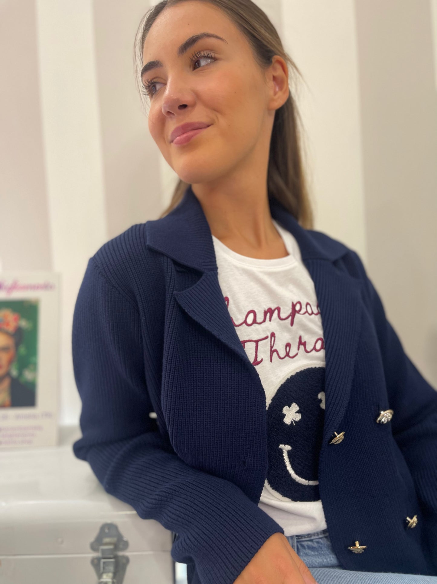 Giacchina Cardigan Doppiopetto - Kontatto