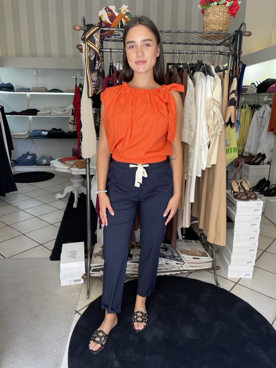 Blusa fiocco Vicolo