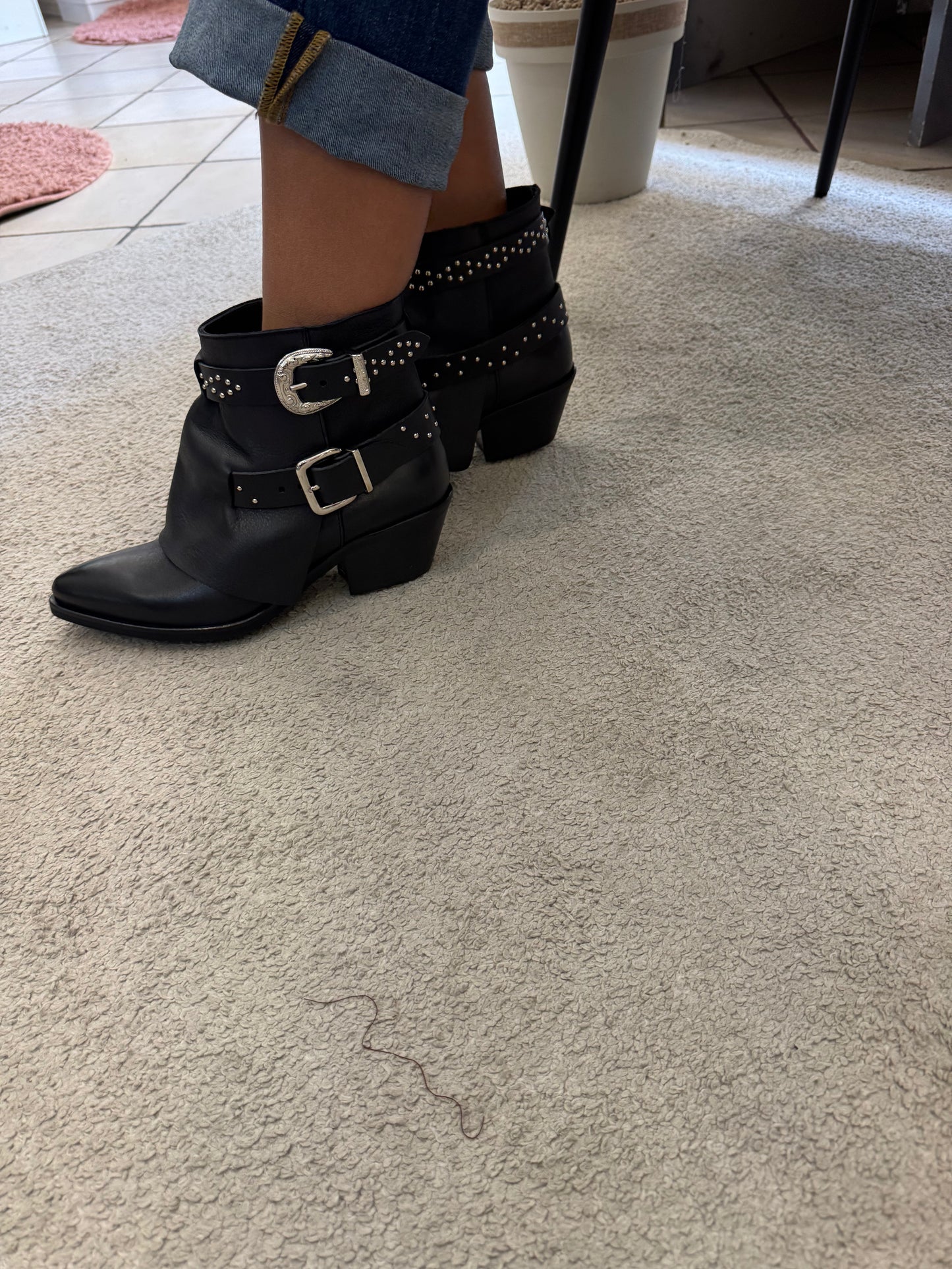 Stivaletto Texano in Pelle - Ovyé