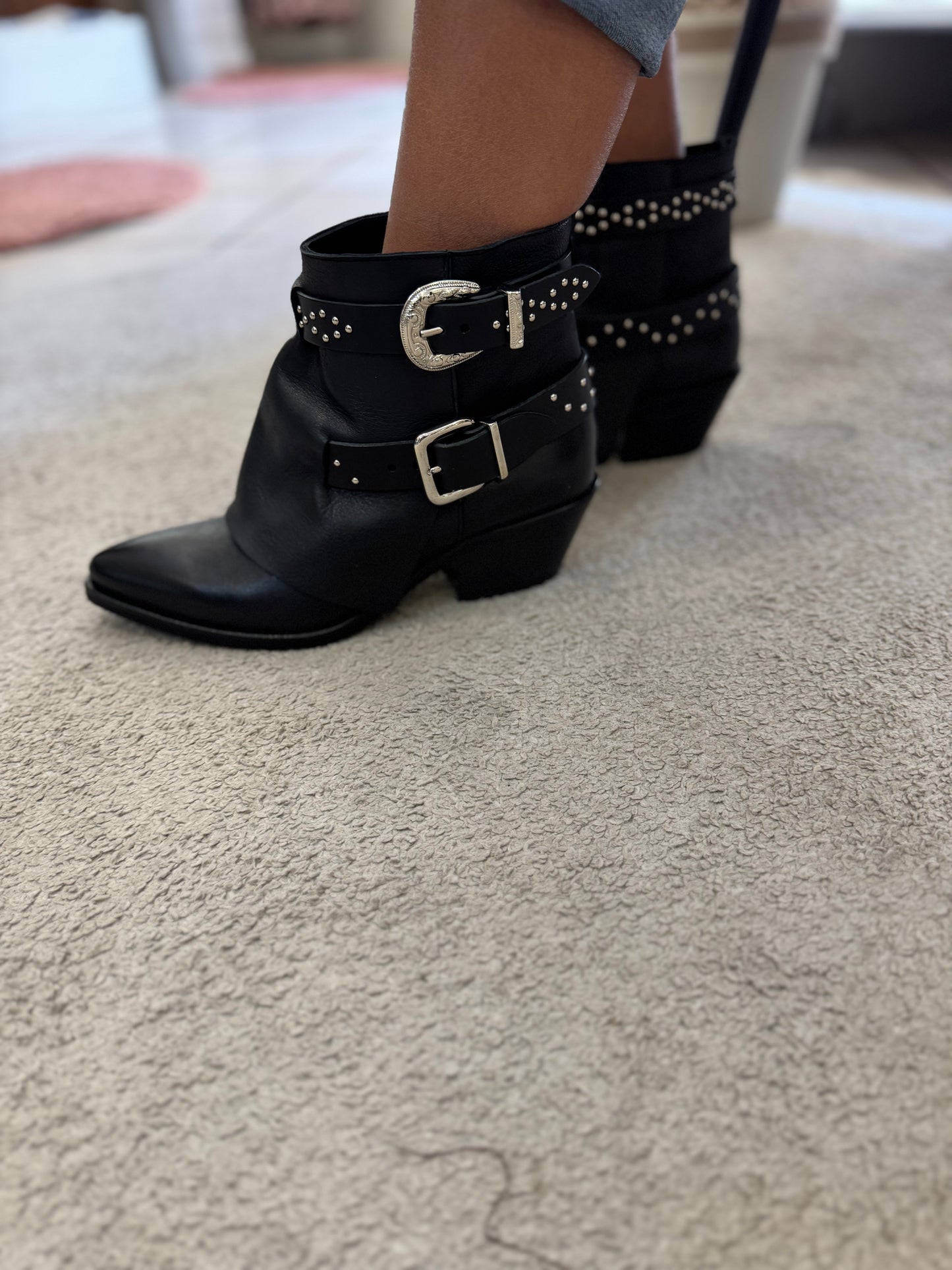 Stivaletto Texano in Pelle - Ovyé