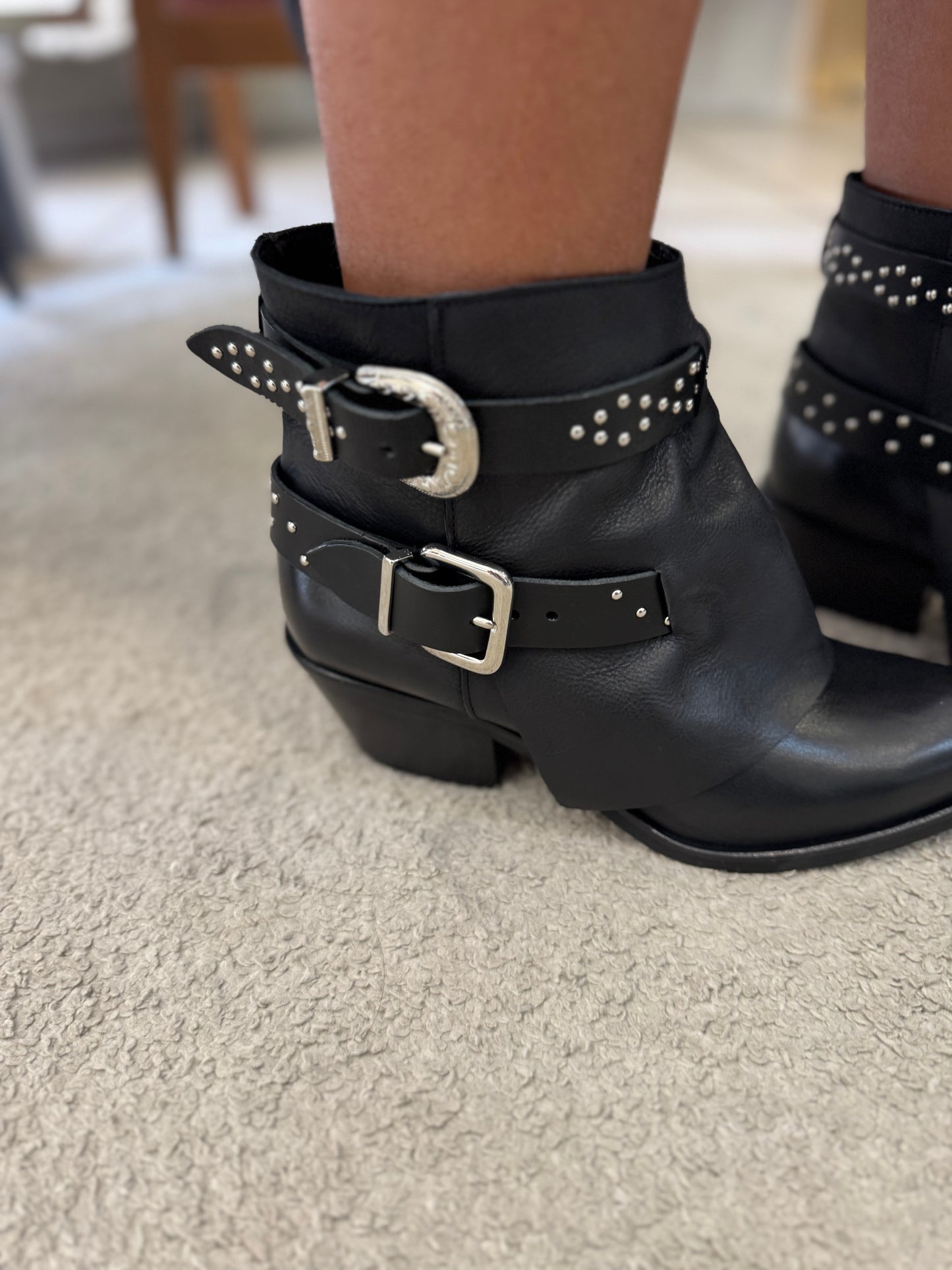 Stivaletto Texano in Pelle - Ovyé