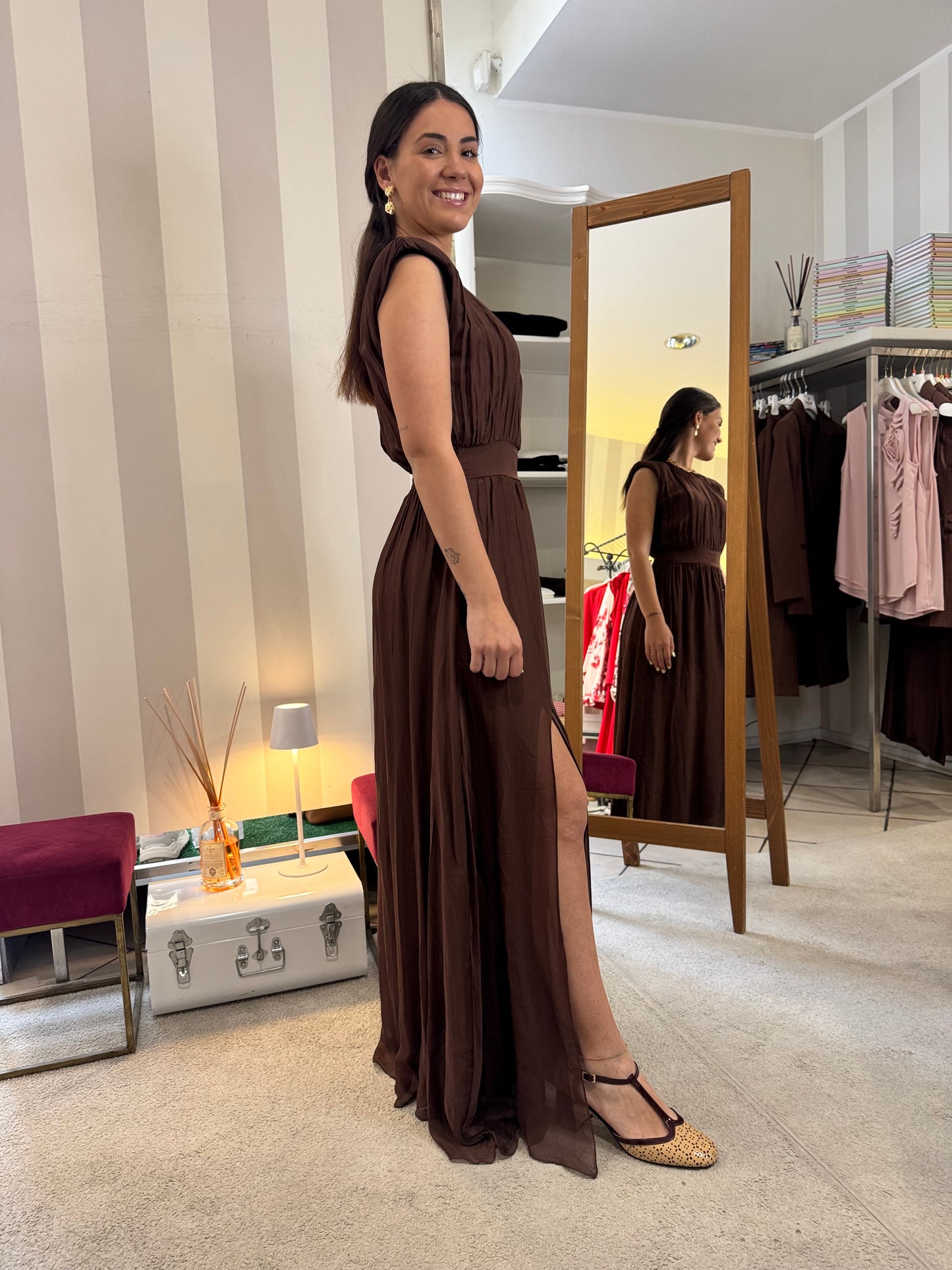 Abito lungo con spacco Have One