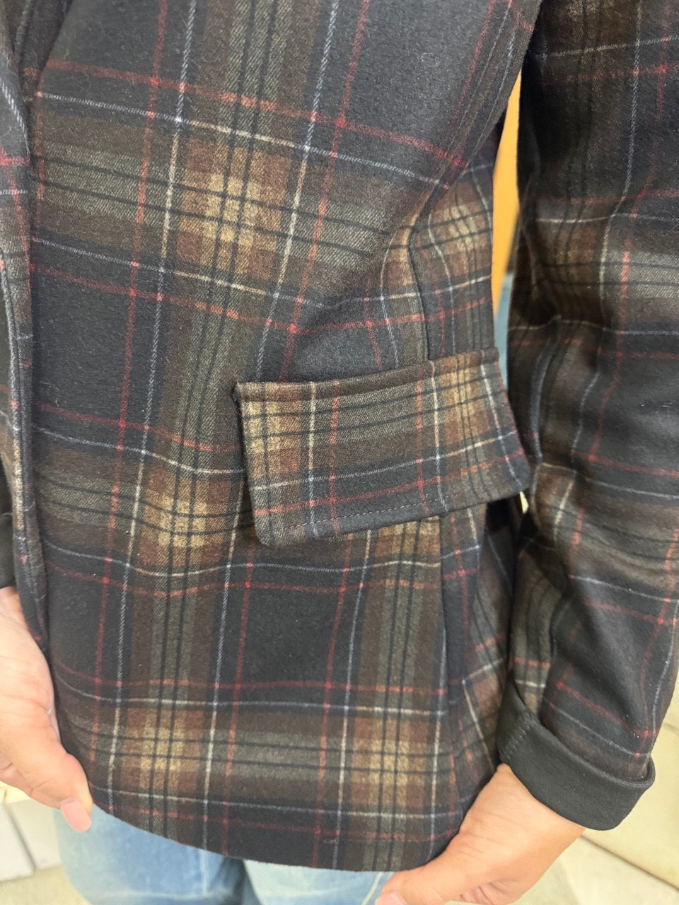 Giacca a quadri La Ellie