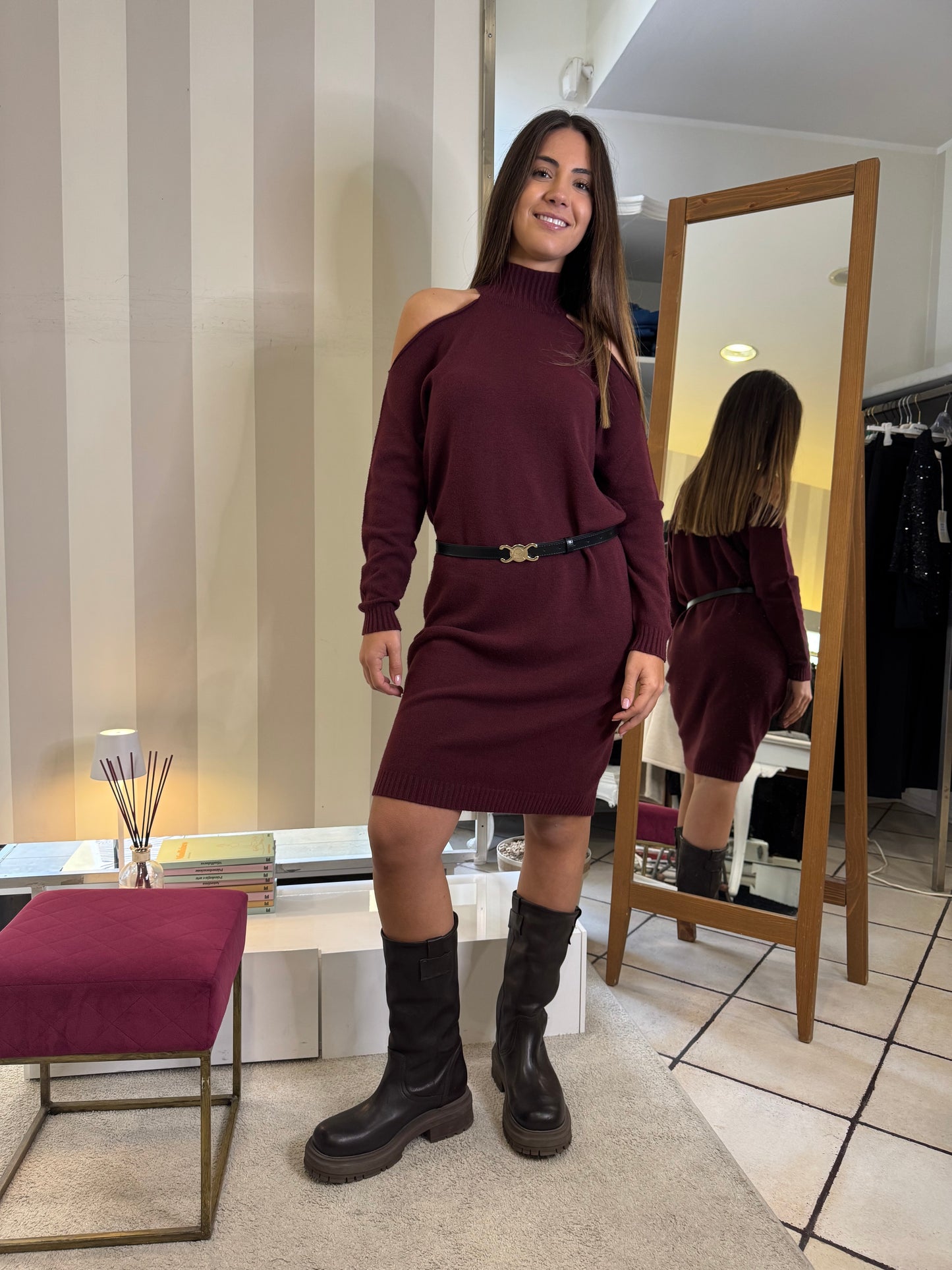 Abito in maglia Cut Out Sufè