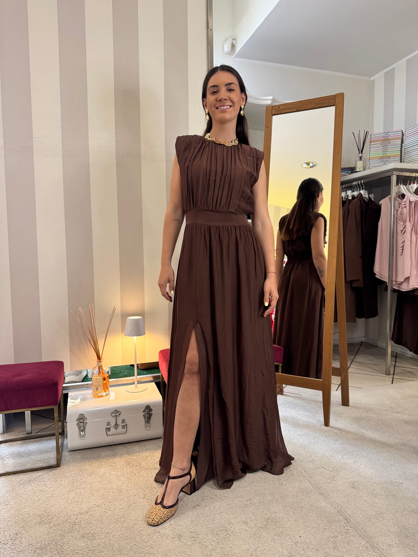 Abito lungo con spacco Have One