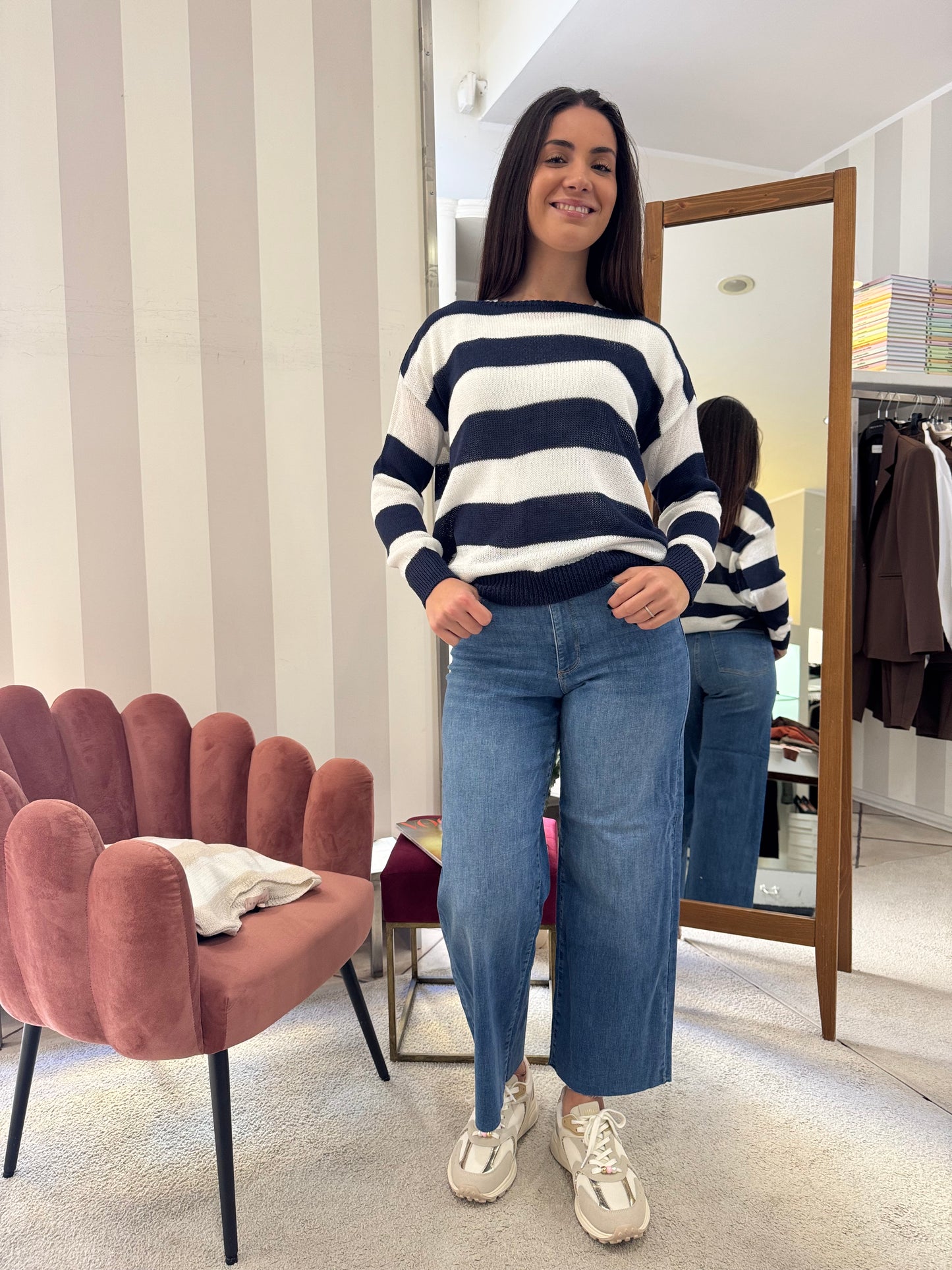 Maglia a righe Indomina