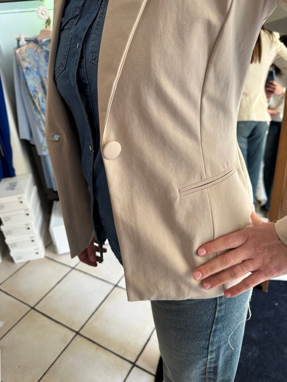 Blazer in punto Milano Giorgia&Johns