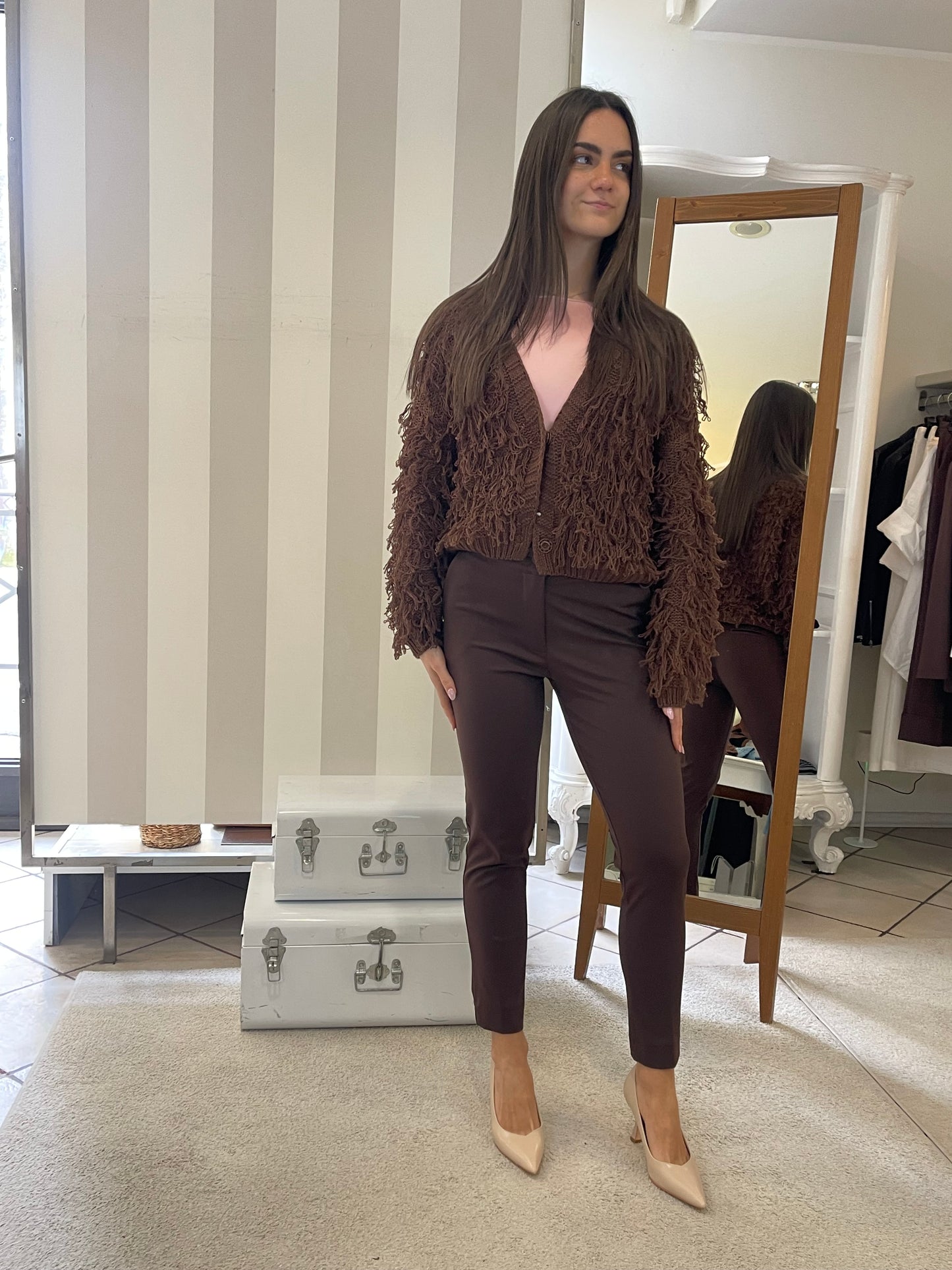 Cardigan frangia Have One