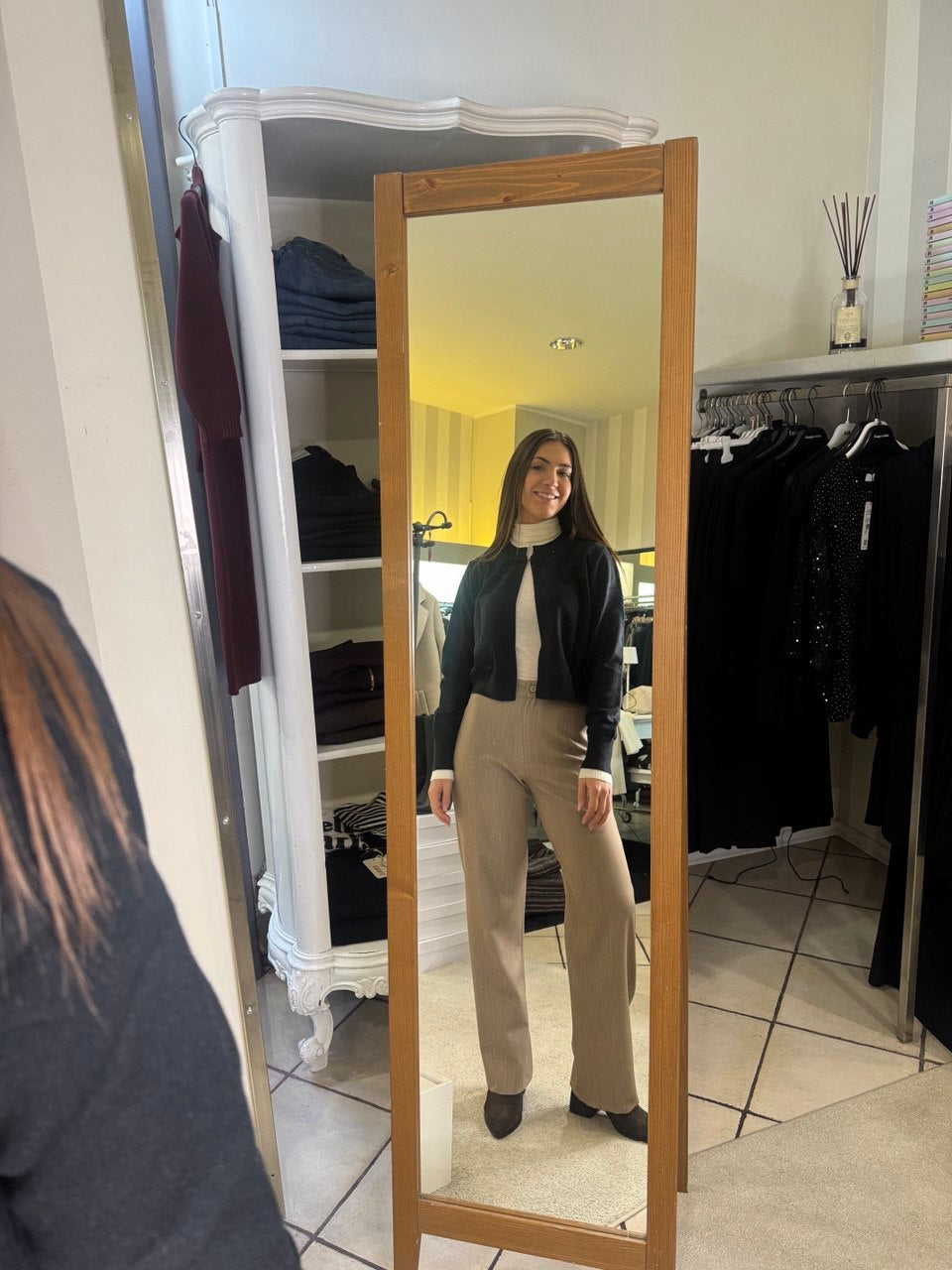 Pantalone gamba dritta Indomina