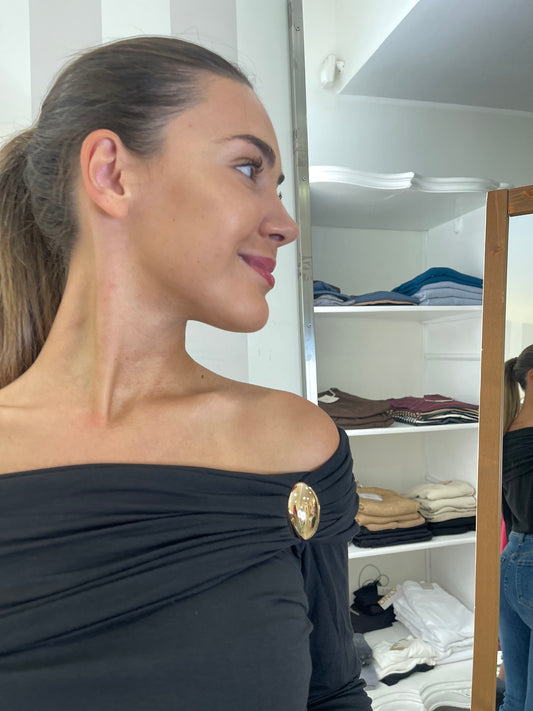 Maglia con Spalle Scoperte - Pour Moi