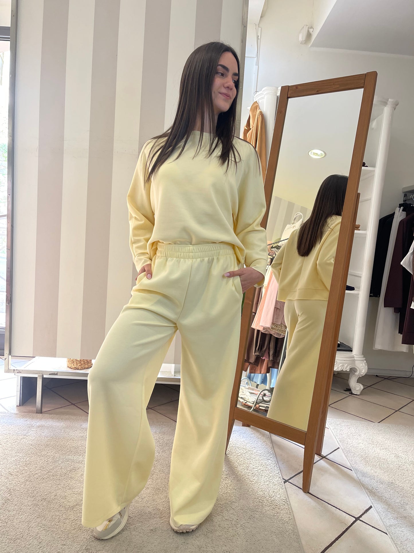 Completo in light neoprene