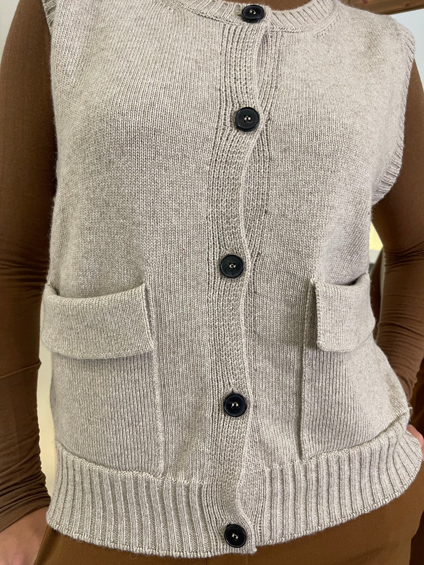 Gilet in maglia Vicolo