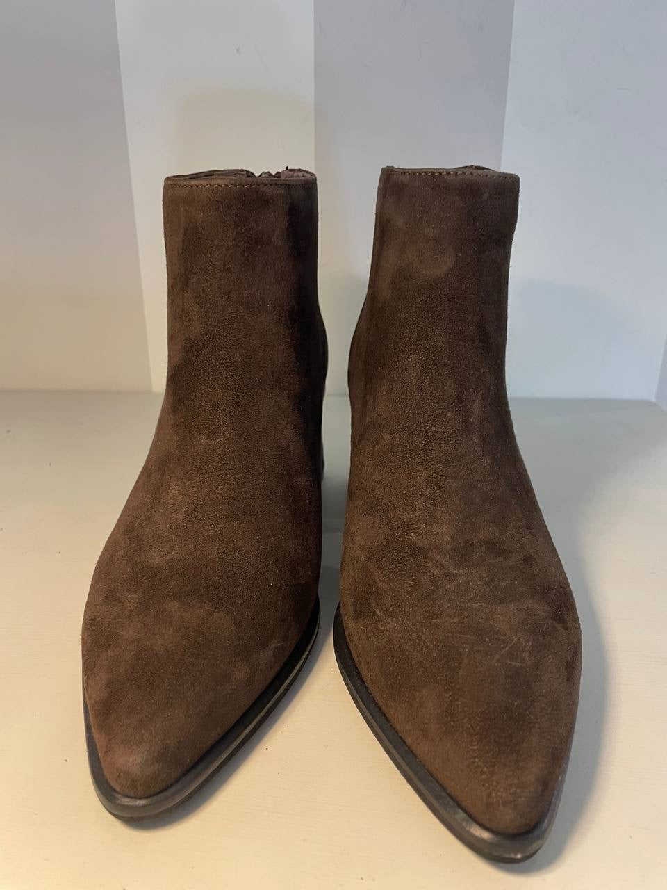 Tronchetto in camoscio Ovyé