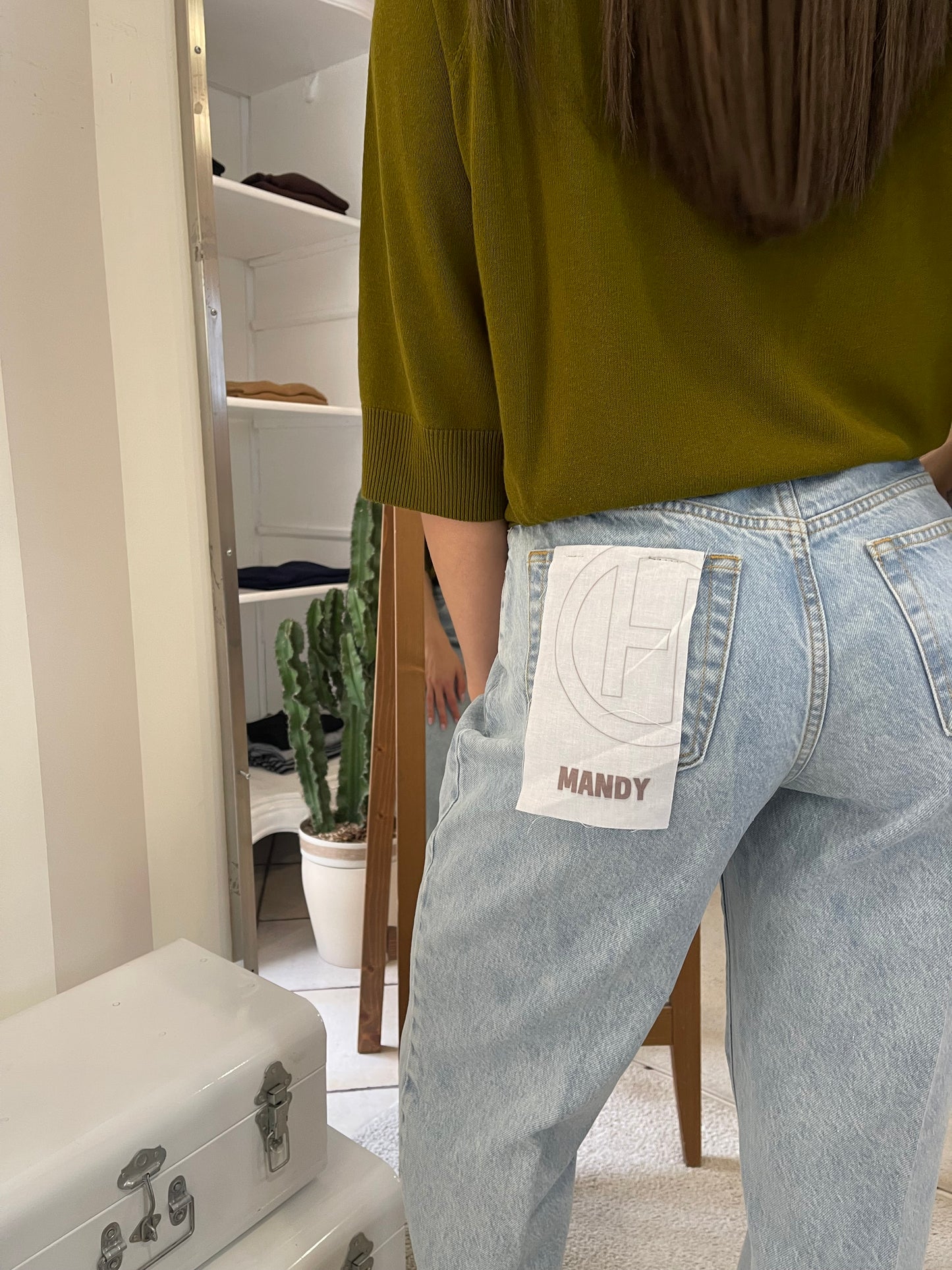 Jeans Mandy con Cintura - Haveone