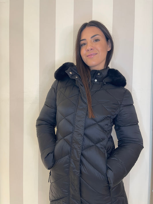 Piumino avvitato con cappuccio Azulè