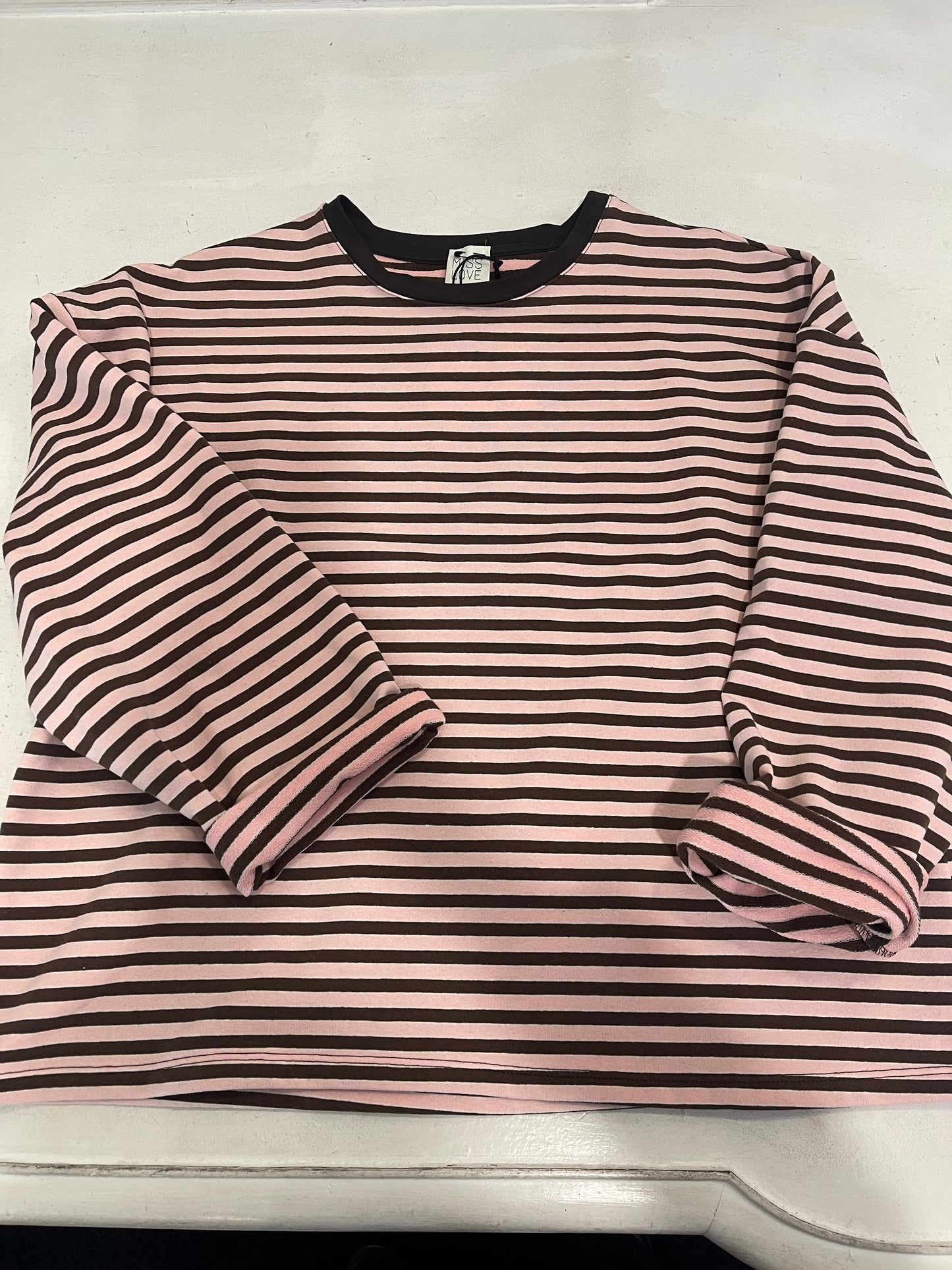 Felpa righe MissLove