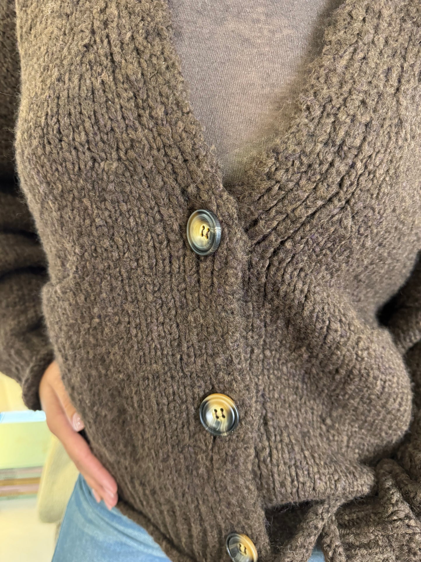 Cardigan over in maglia Vicolo