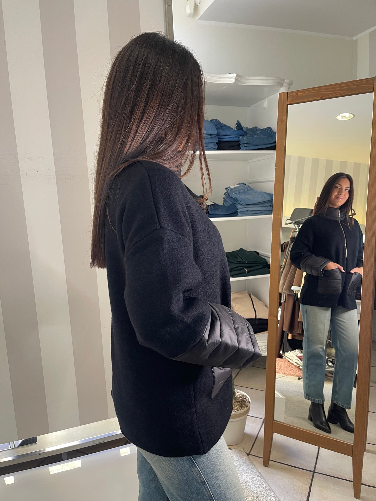 Giacca con inserti Giorgia & Johns