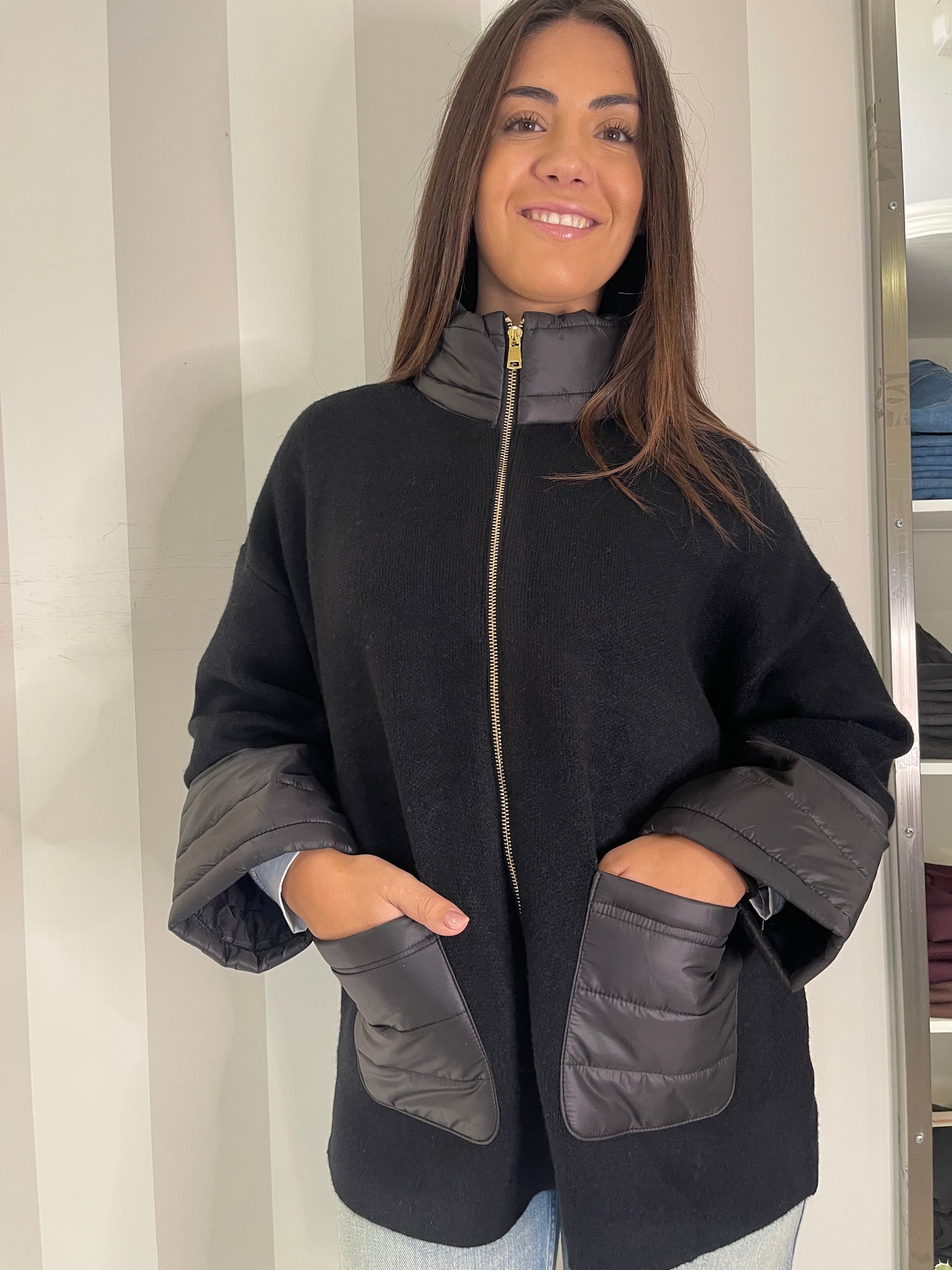 Giacca con inserti Giorgia & Johns