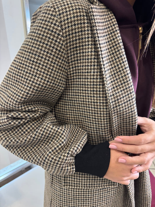 Giacca pied de poule Brend