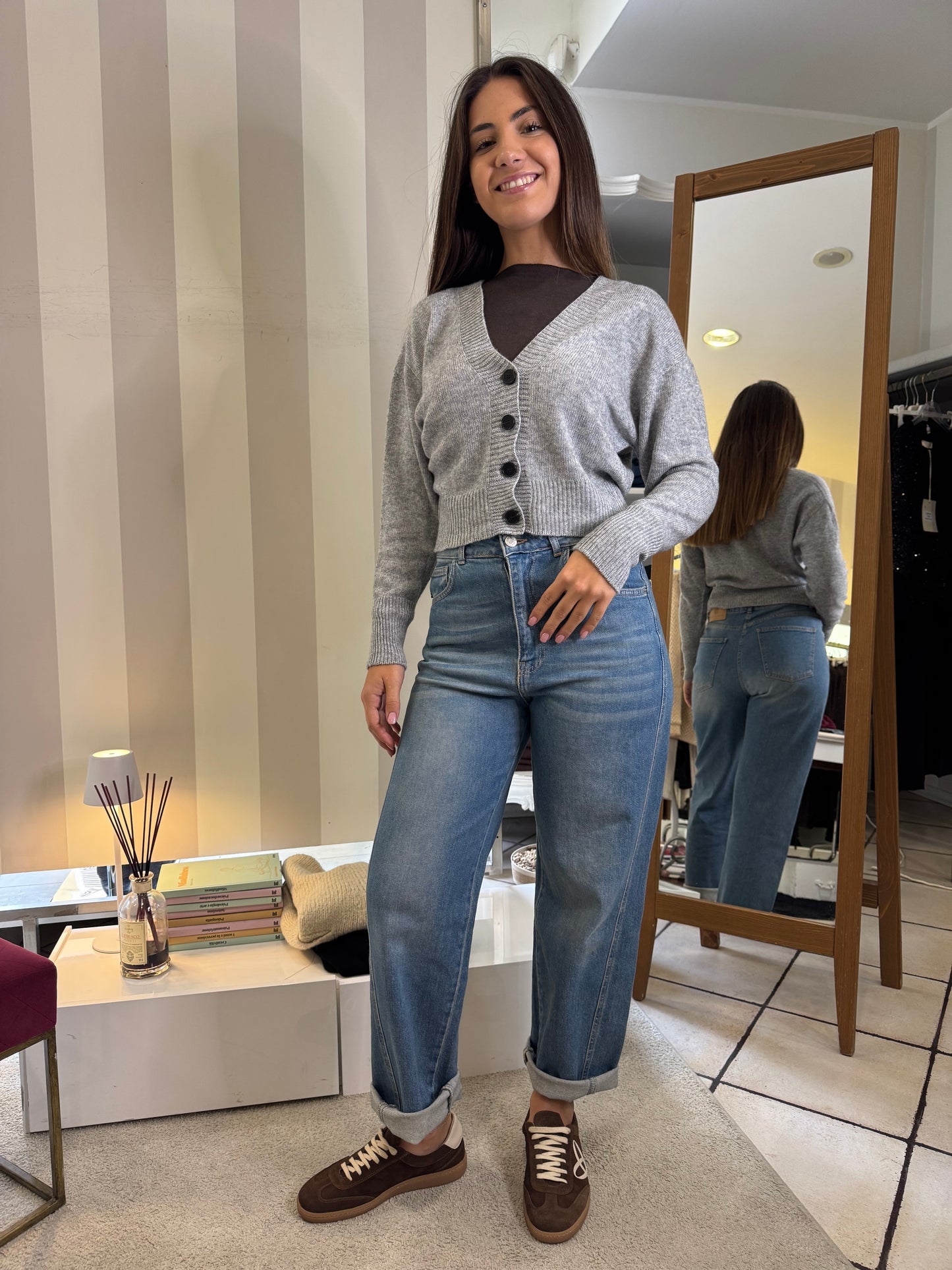 Cardigan corto Vicolo