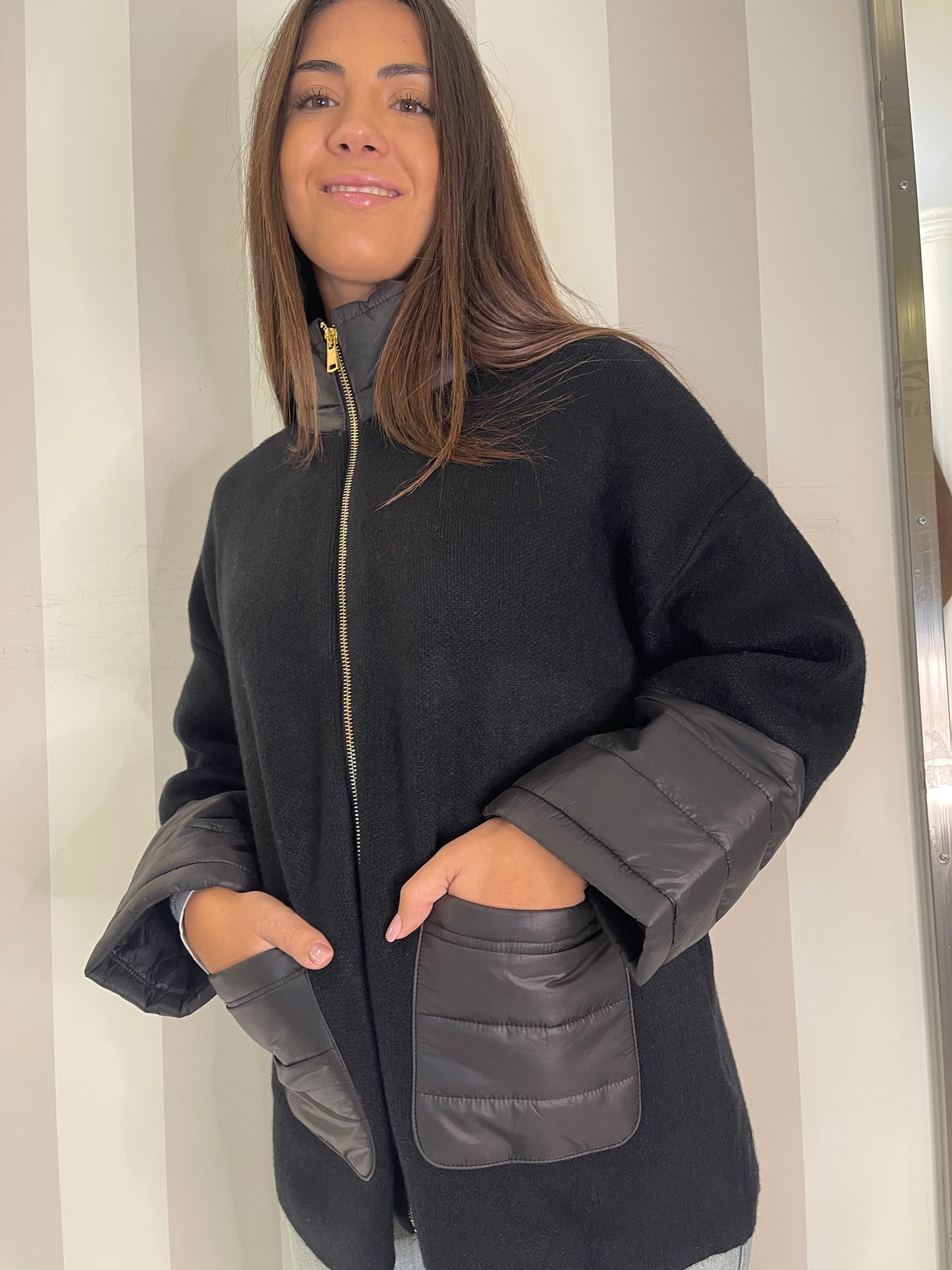 Giacca con inserti Giorgia & Johns