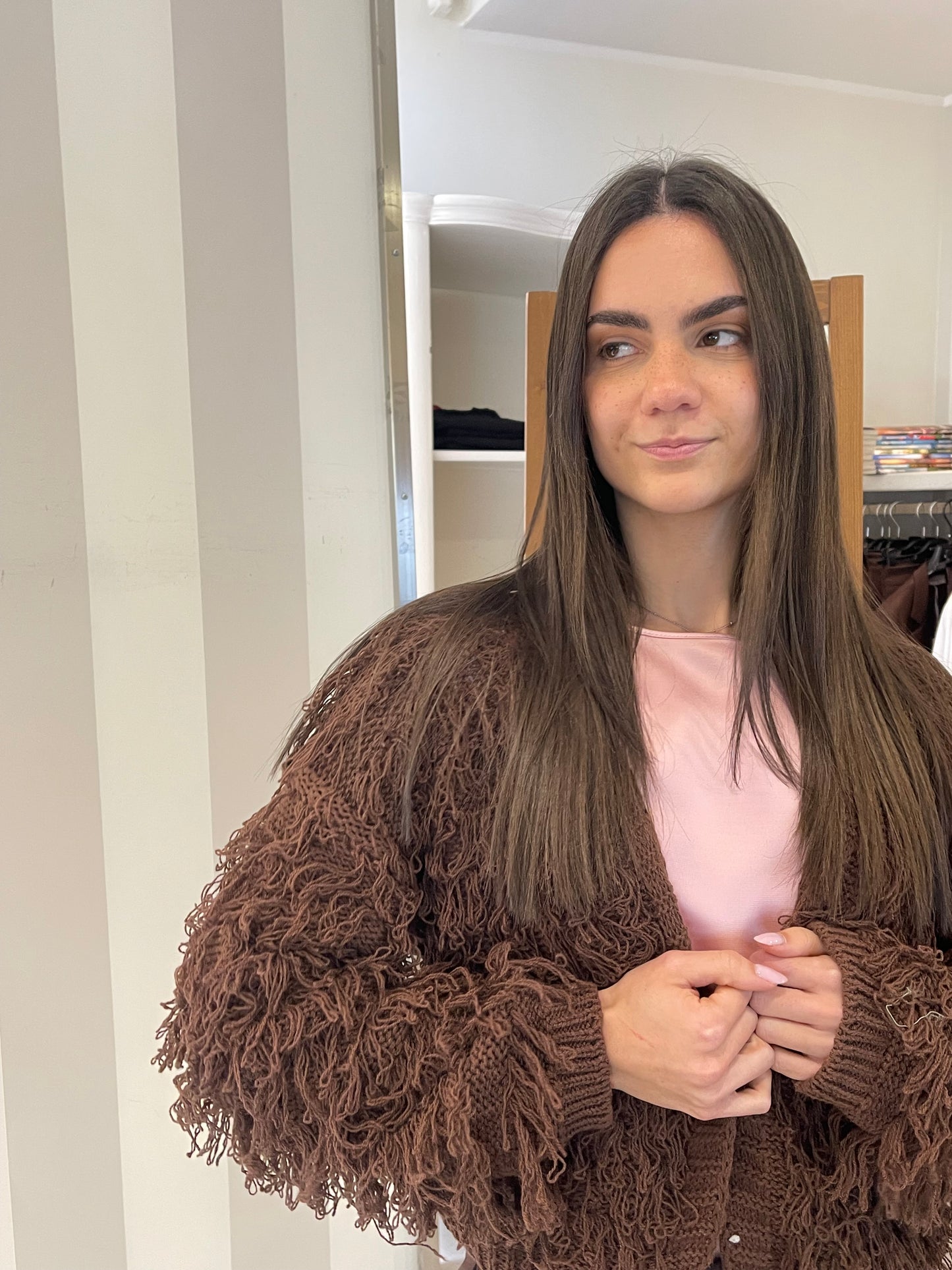 Cardigan frangia Have One