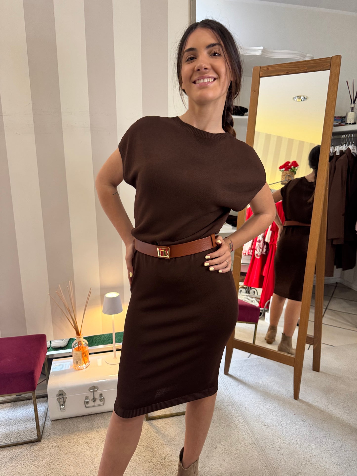 Abito tubino in maglia Angela Devis