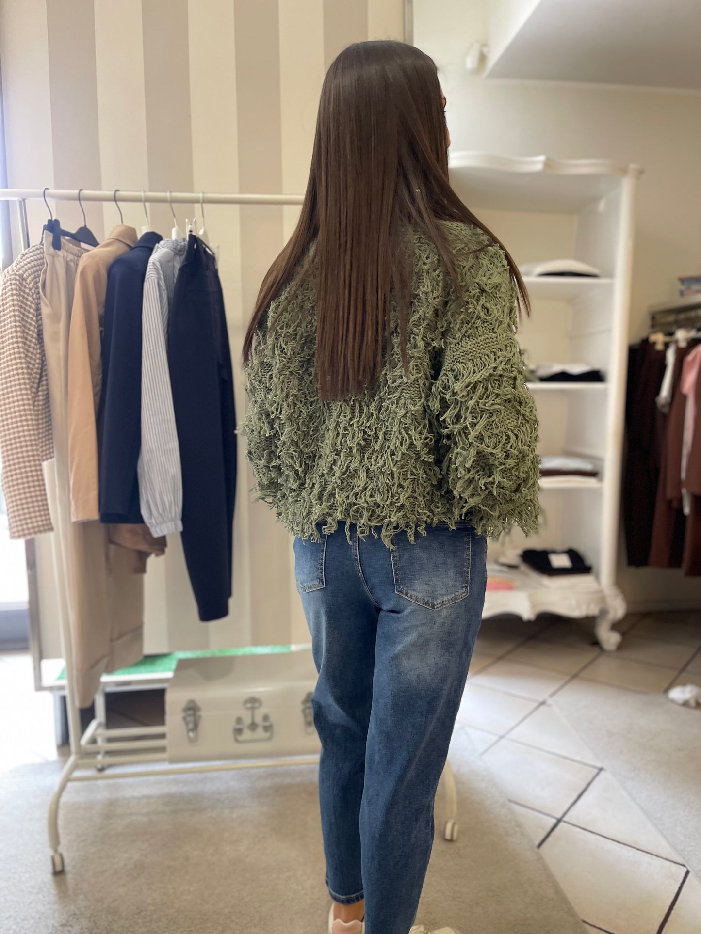 Cardigan frangia Have One