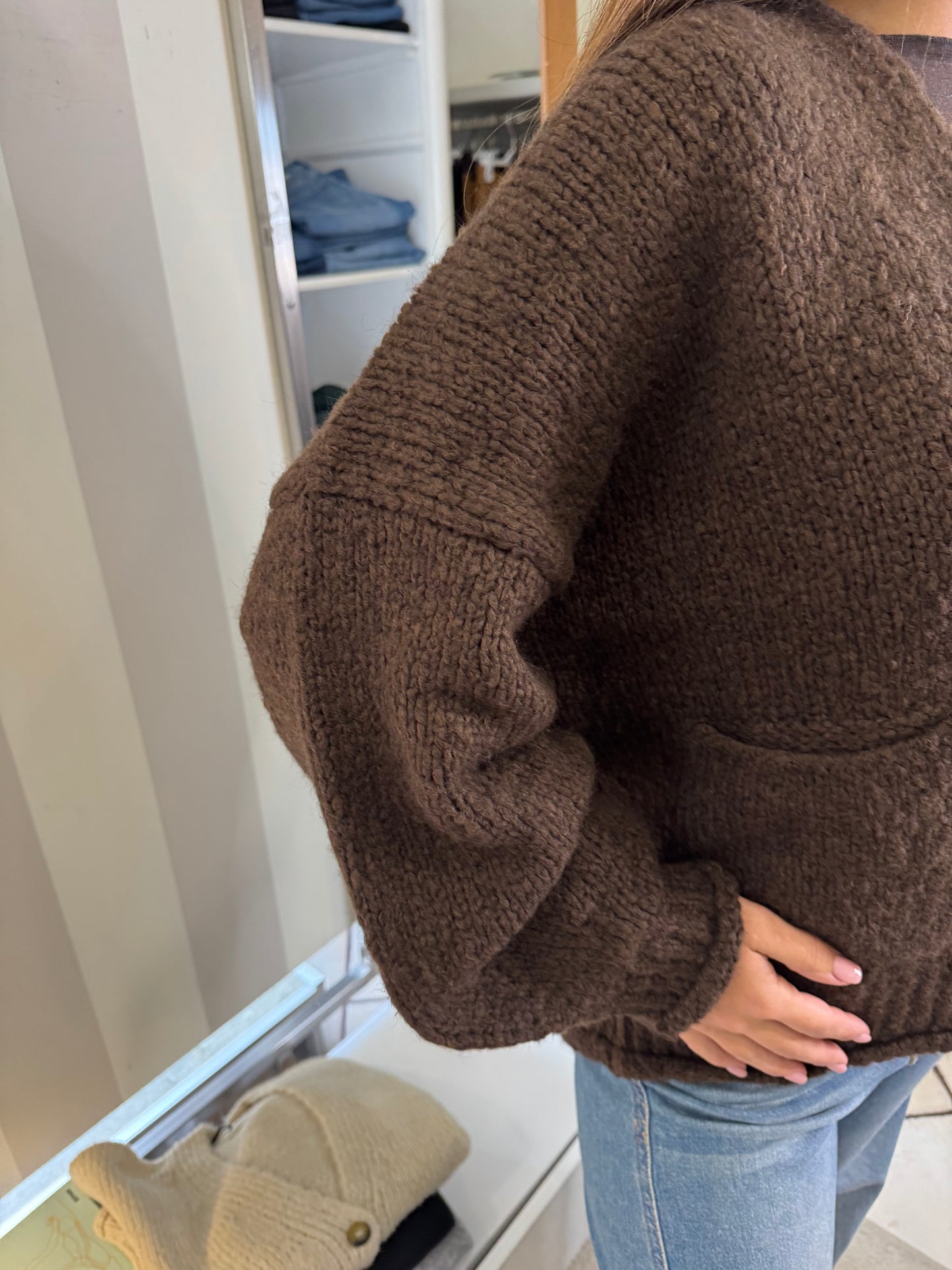 Cardigan over in maglia Vicolo