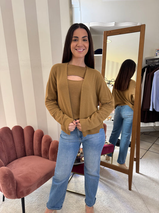 Giacchina corta in filo Kontatto