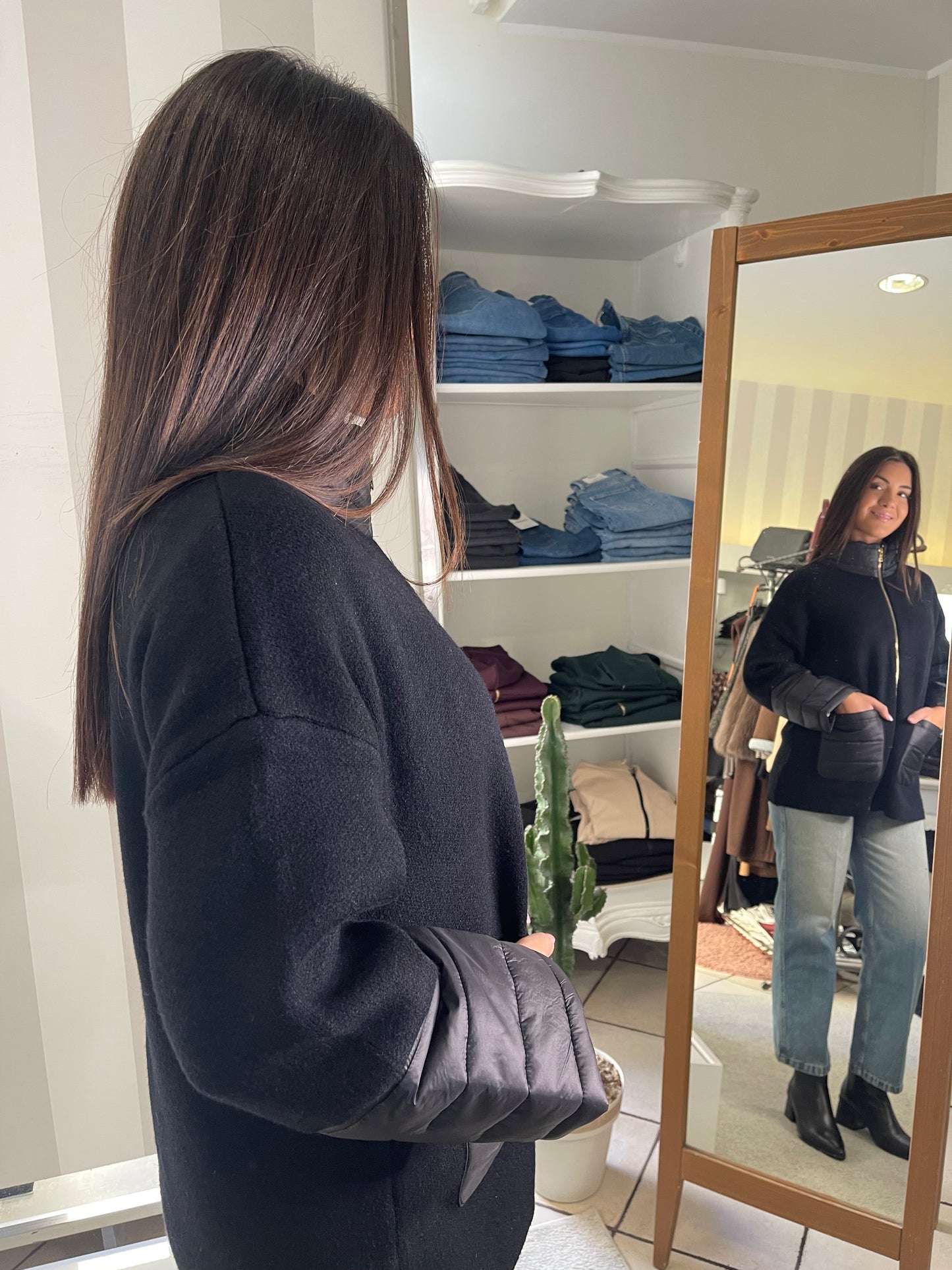 Giacca con inserti Giorgia & Johns