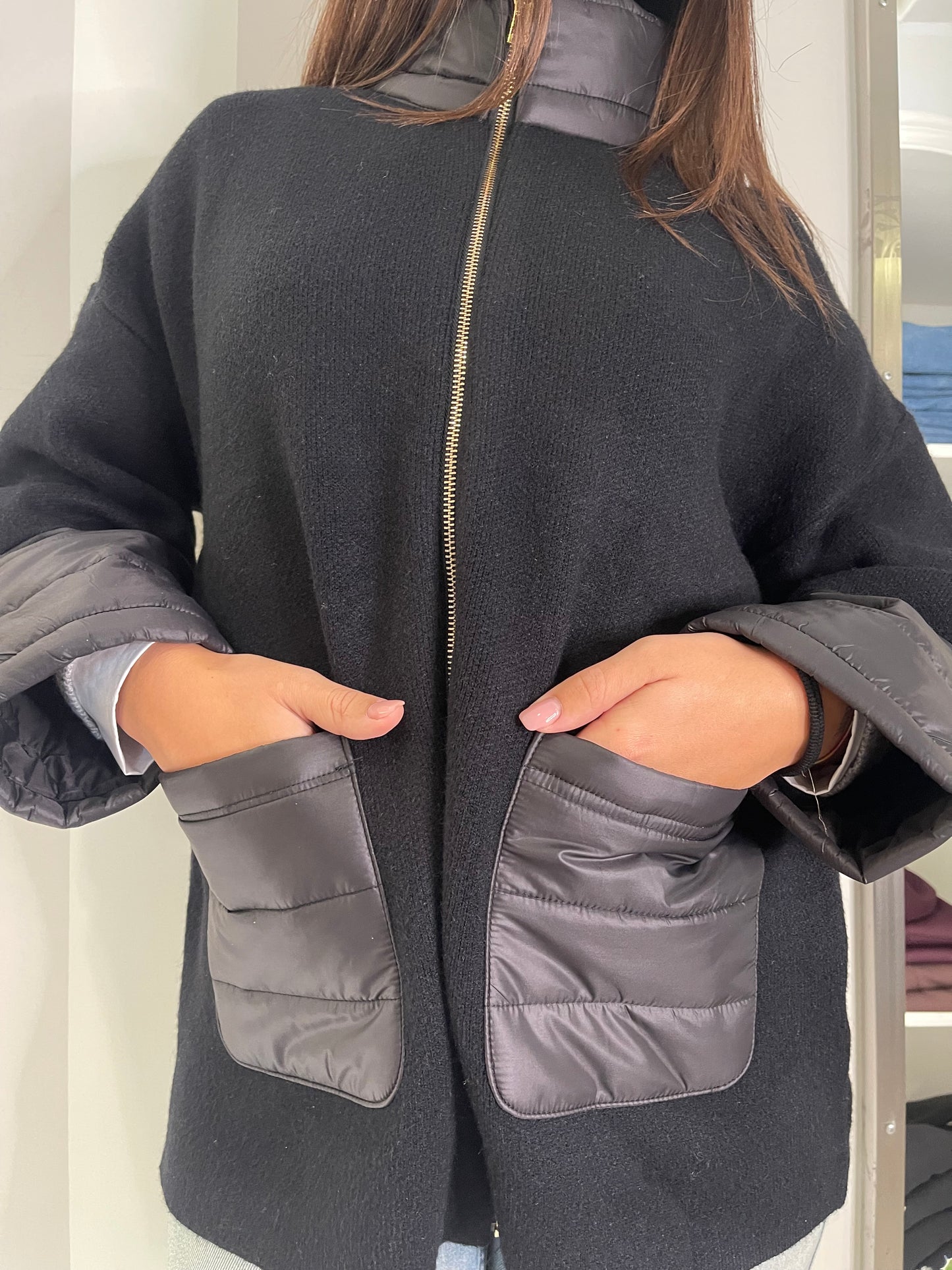 Giacca con inserti Giorgia & Johns